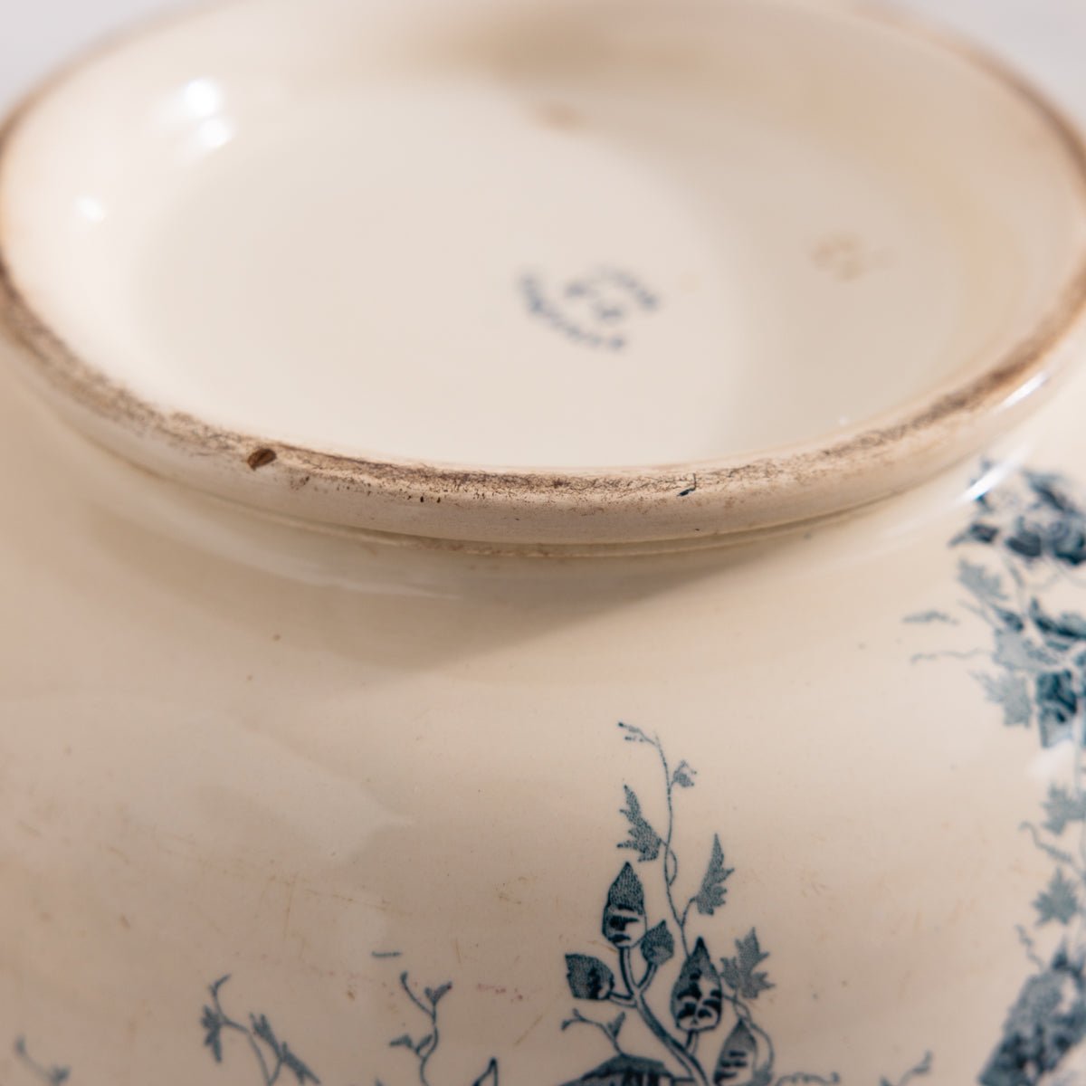 Antique Java Transferware Tureen - elsie green - the french kitchen