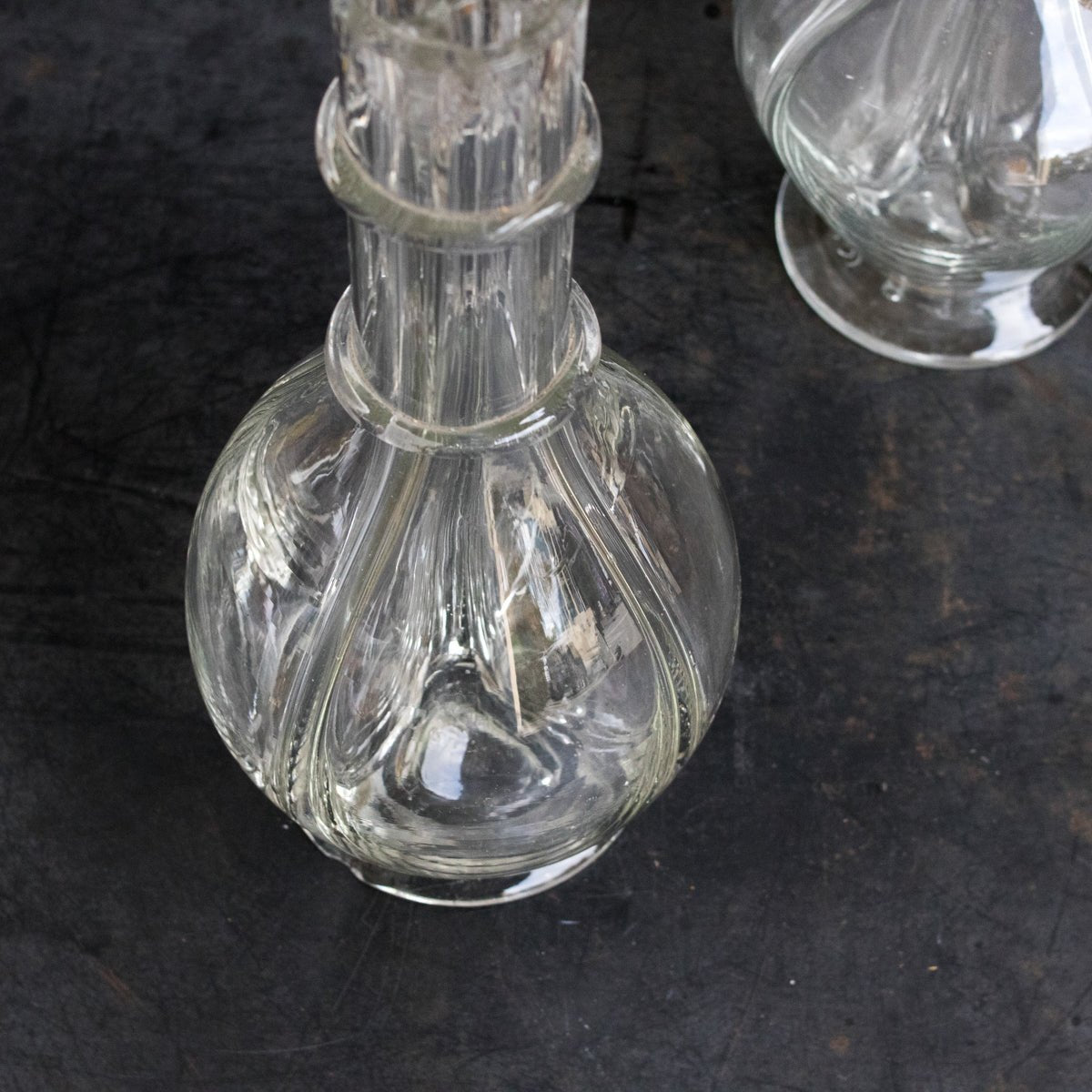 Antique Liquor Bottle - elsie green - The French Kitchen