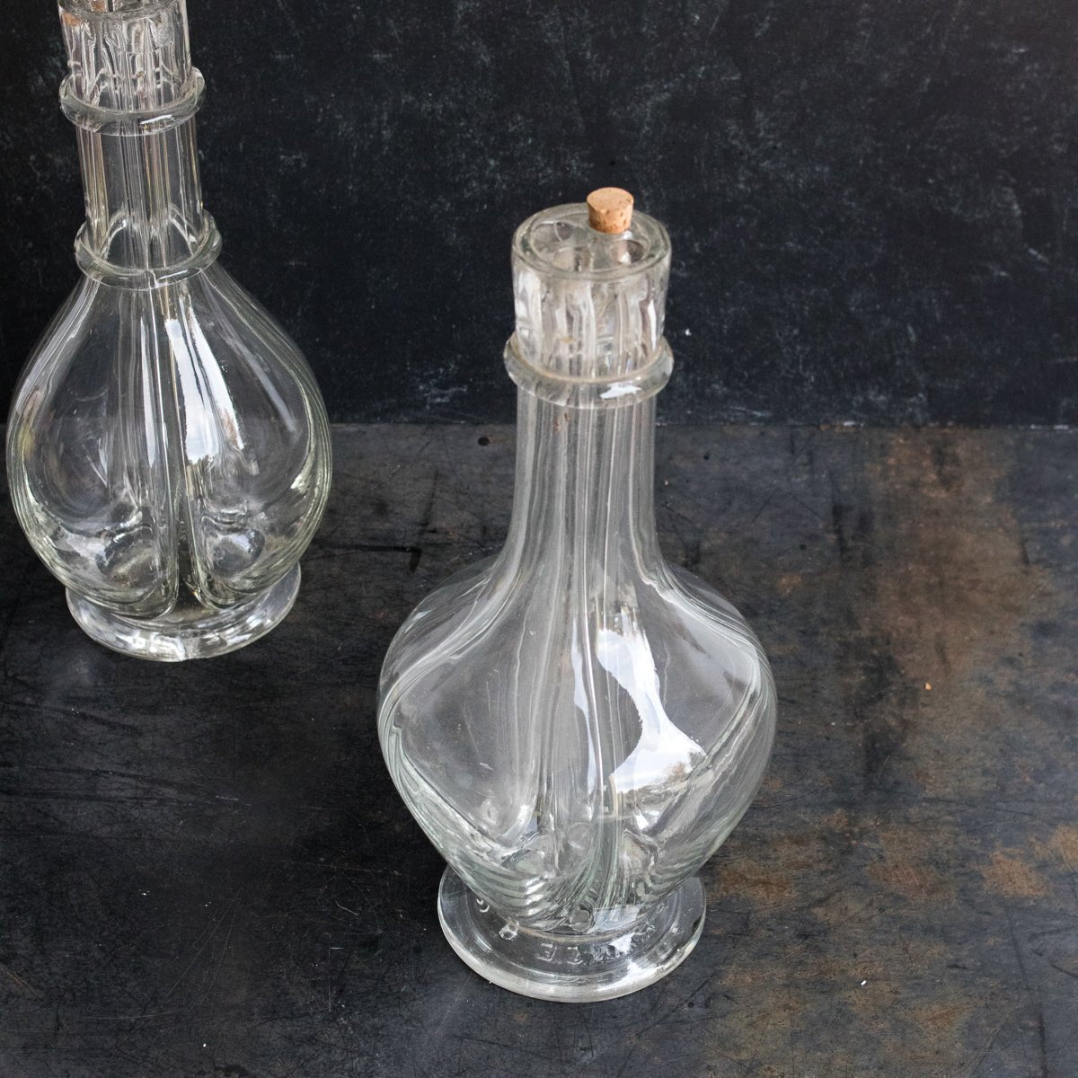 Antique Liquor Bottle - elsie green - The French Kitchen
