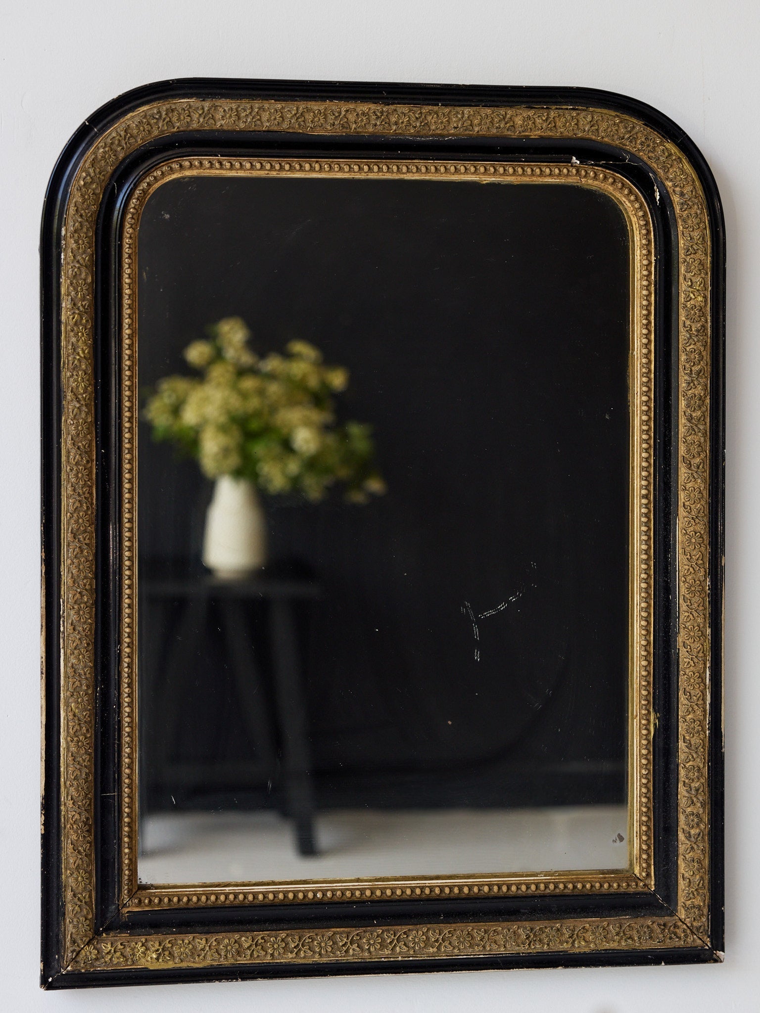 Antique Louis Philippe Mirror | 20.25 x 26.x25 - elsie green - decor