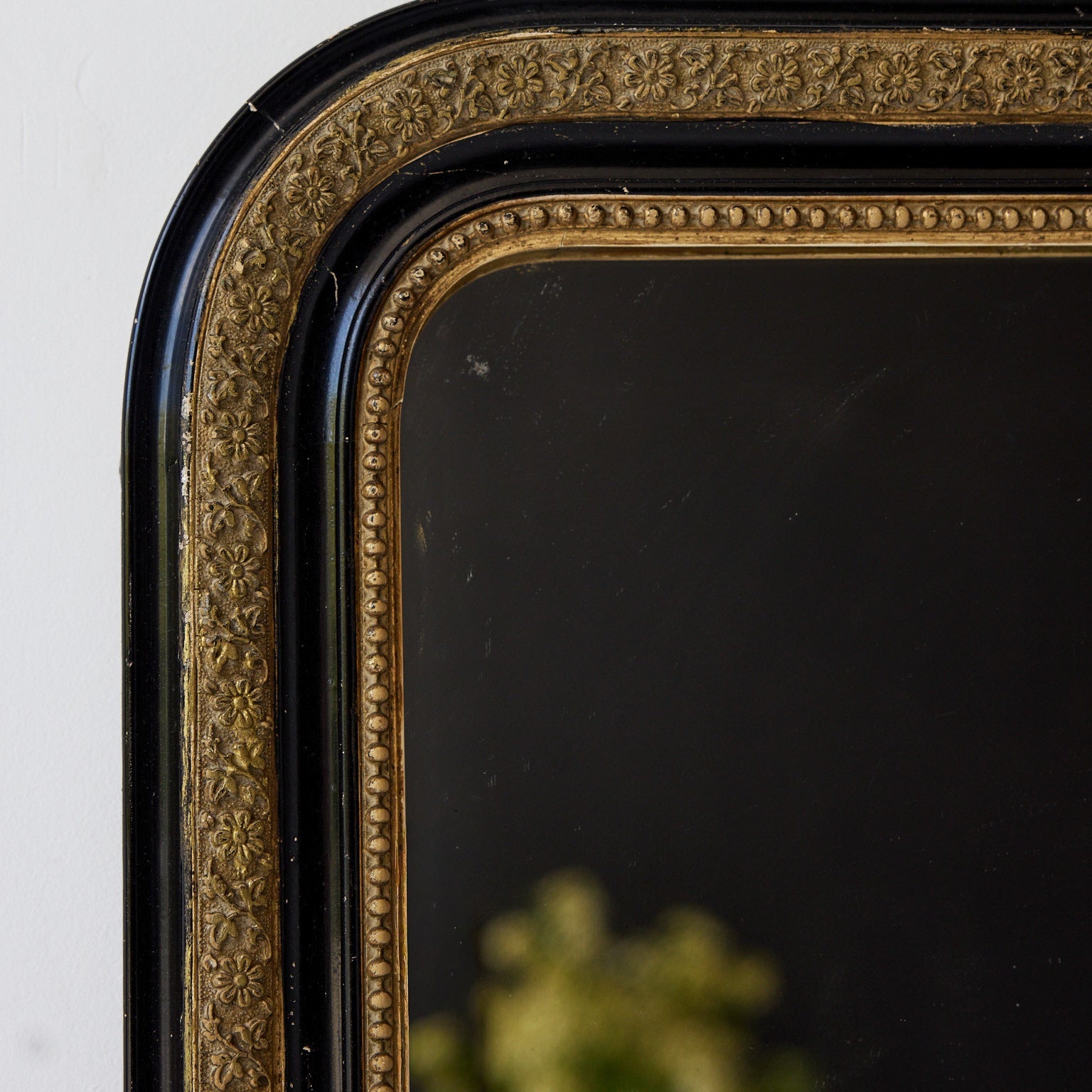 Antique Louis Philippe Mirror | 20.25 x 26.x25 - elsie green - decor