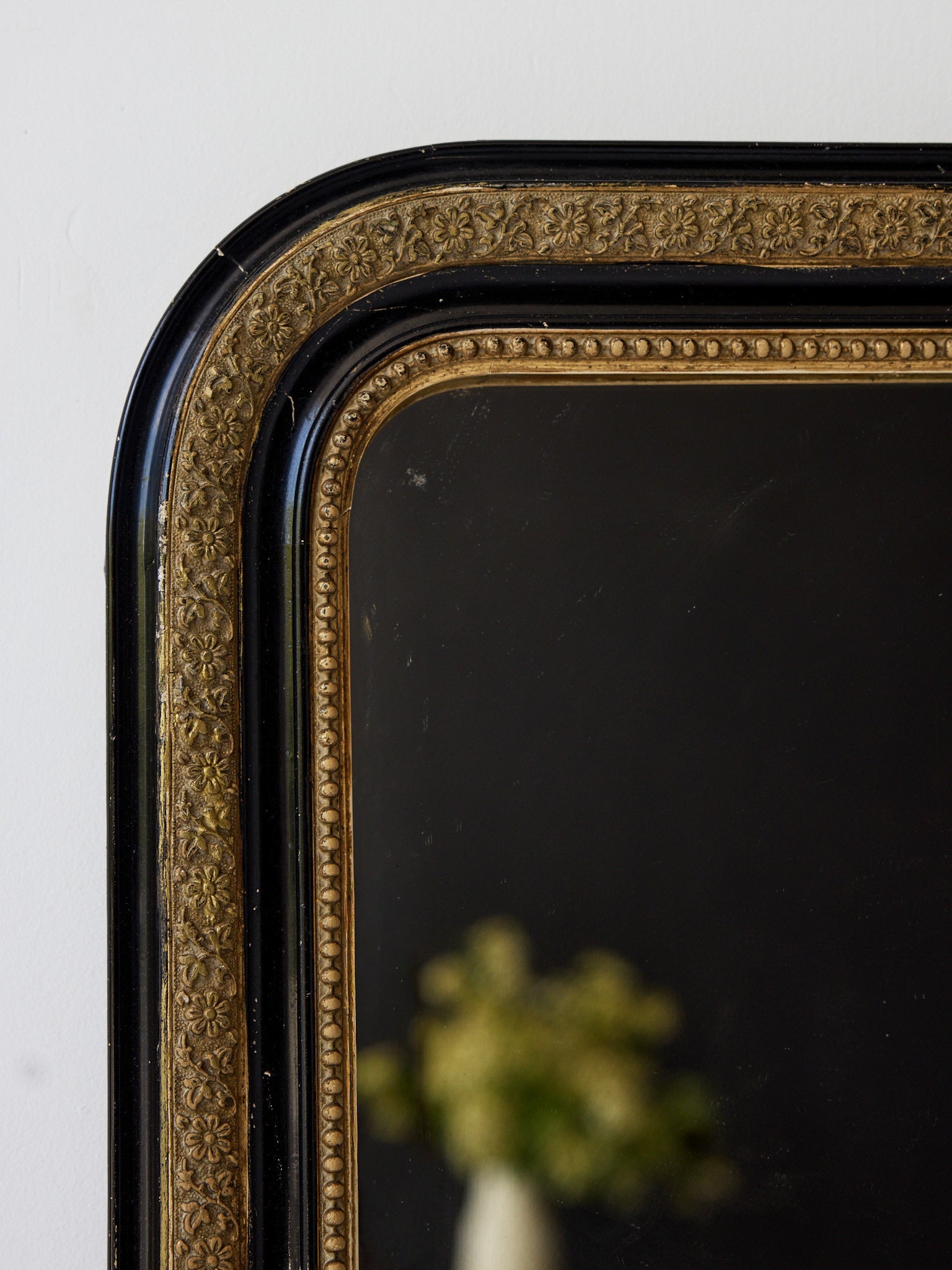 Antique Louis Philippe Mirror | 20.25 x 26.x25 - elsie green - decor