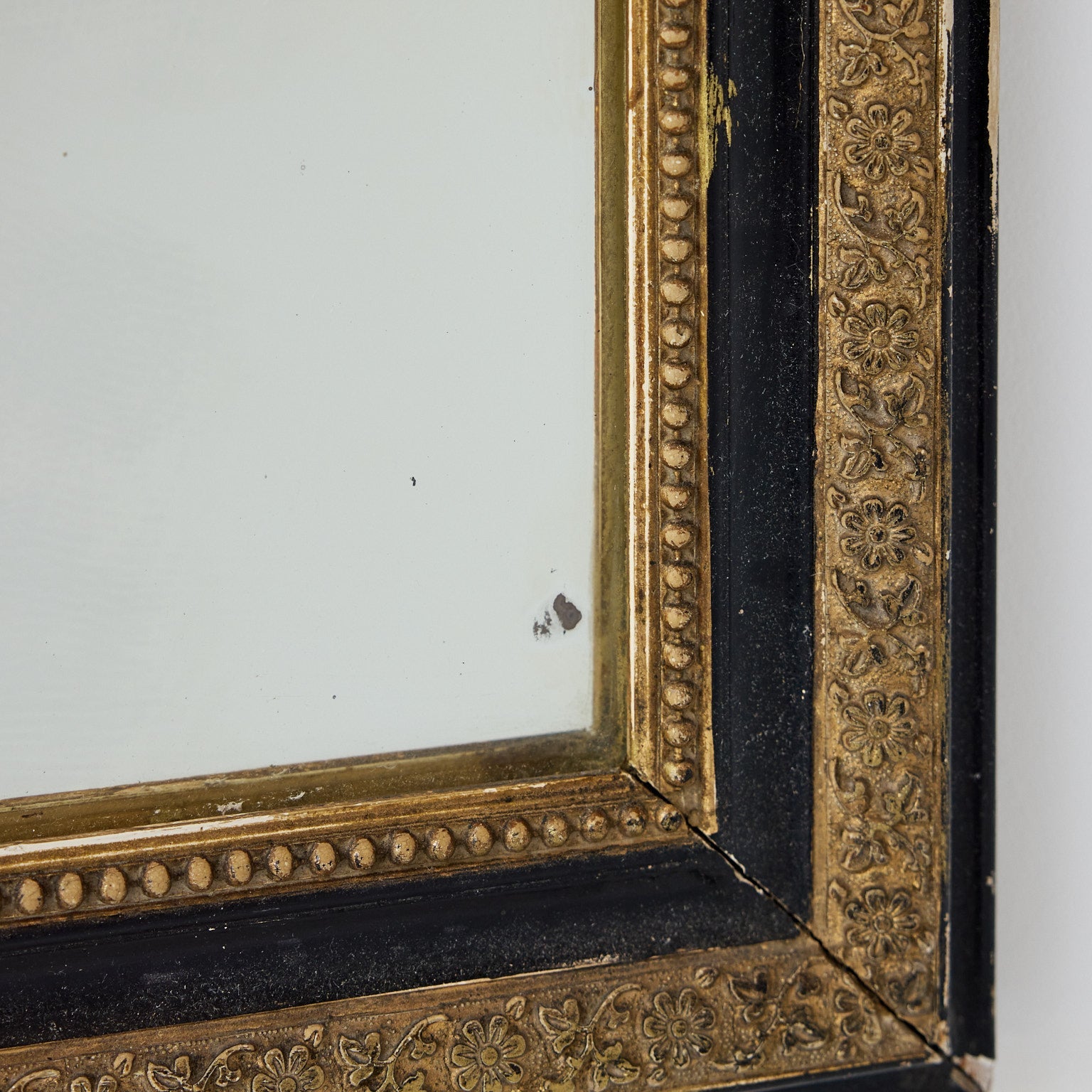 Antique Louis Philippe Mirror | 20.25 x 26.x25 - elsie green - decor