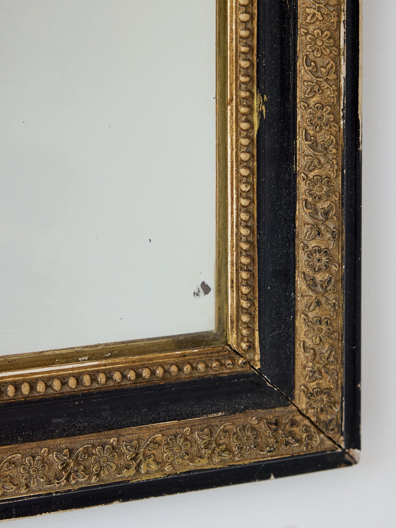 Antique Louis Philippe Mirror | 20.25 x 26.x25 - elsie green - decor