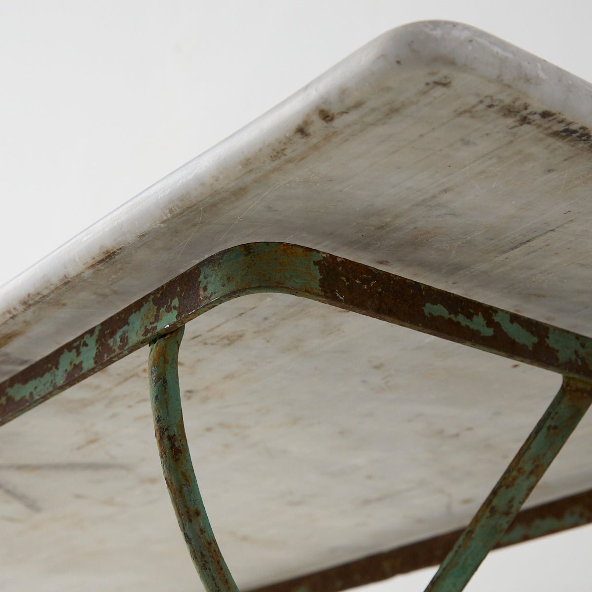 Antique Marble Bistro Table - elsie green - furniture