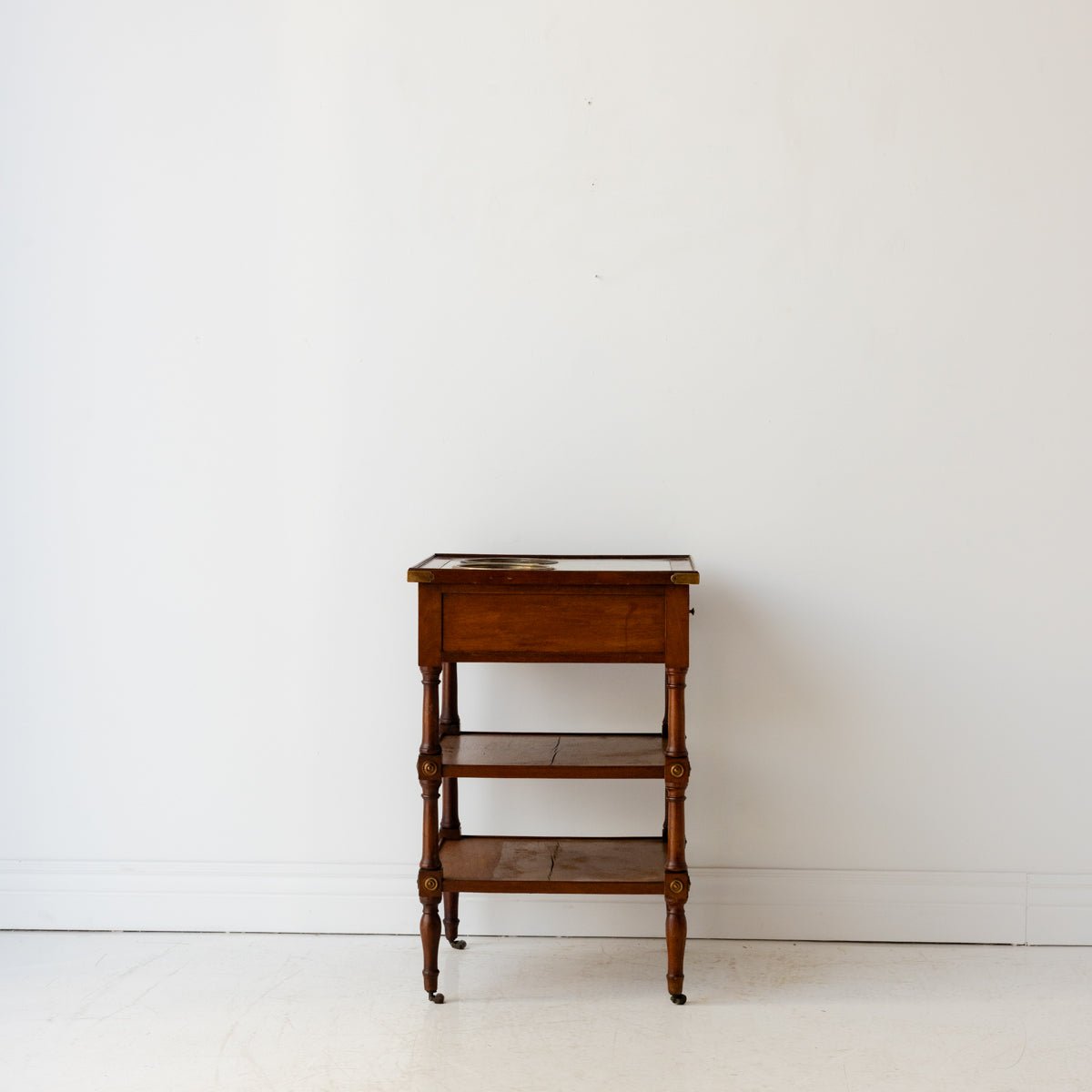 Antique Marble Champagne Table - elsie green - furniture