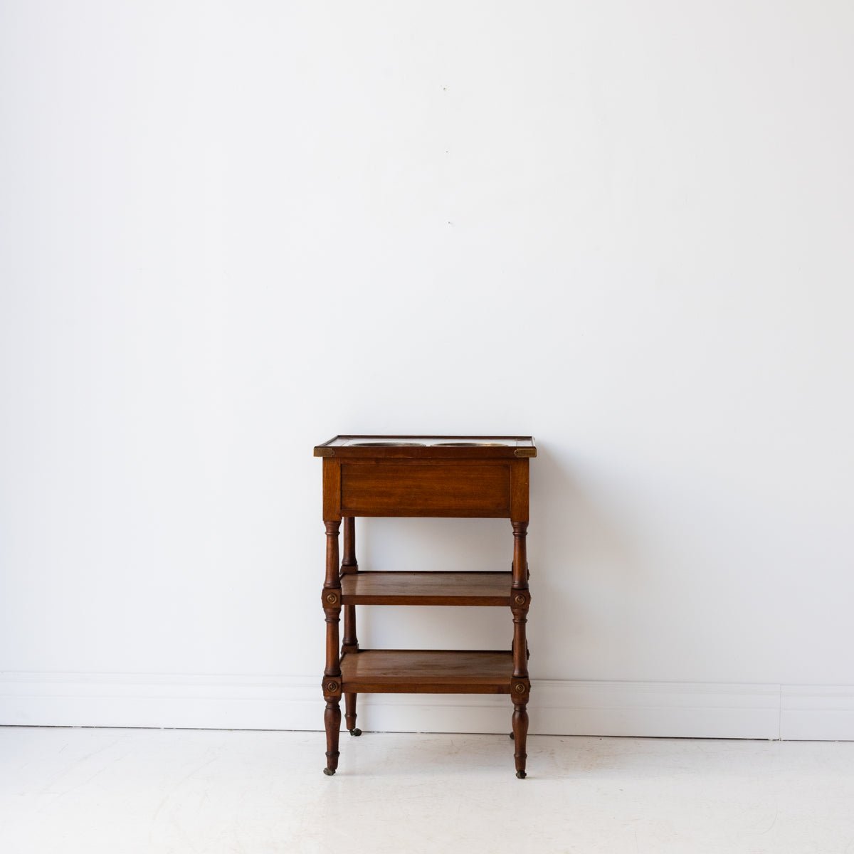 Antique Marble Champagne Table - elsie green - furniture
