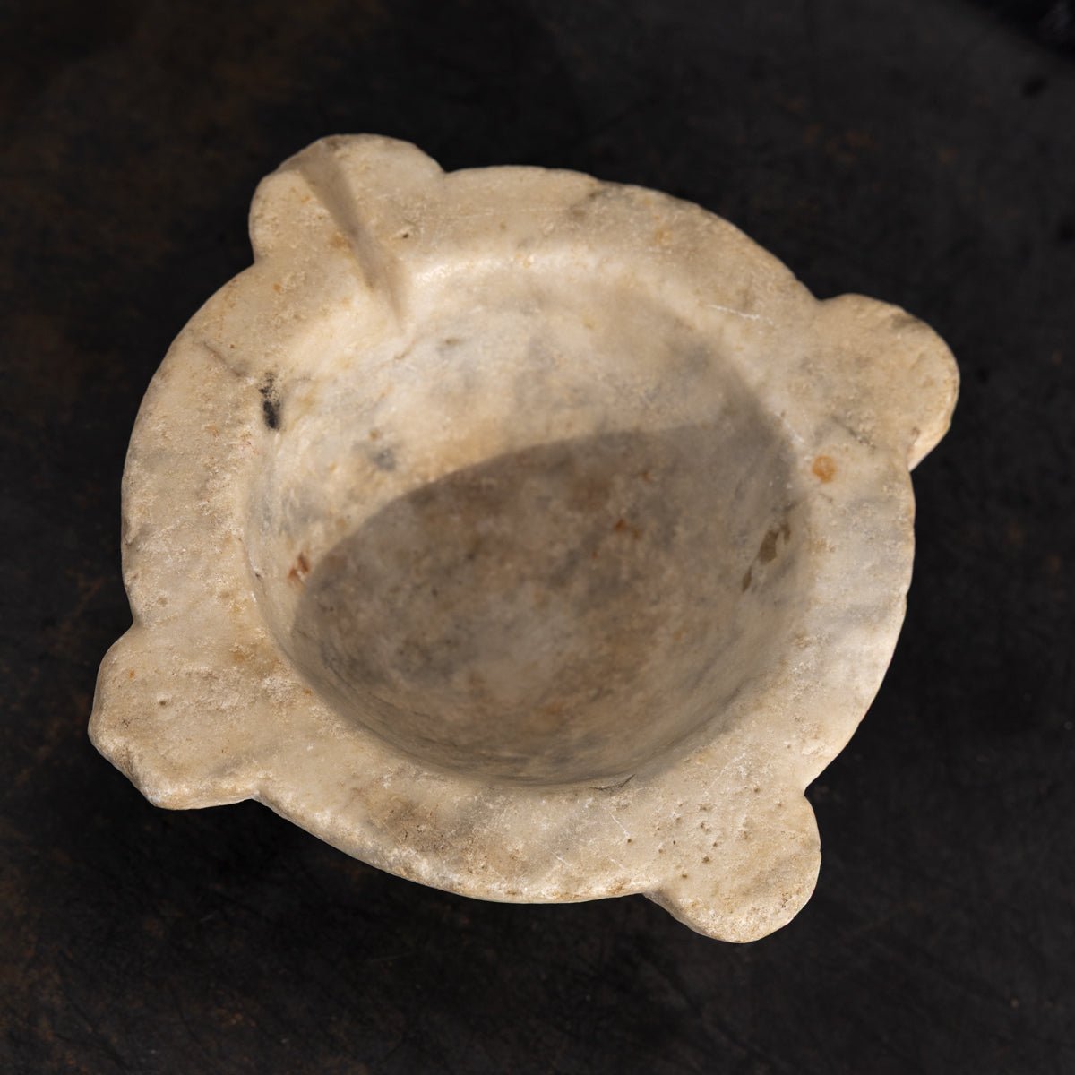 Antique Marble Mortar - elsie green - the french kitchen