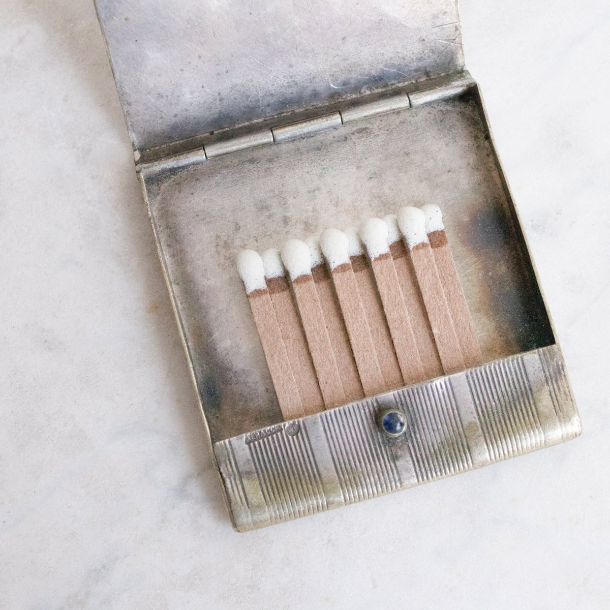 Antique Match Case - elsie green - decor