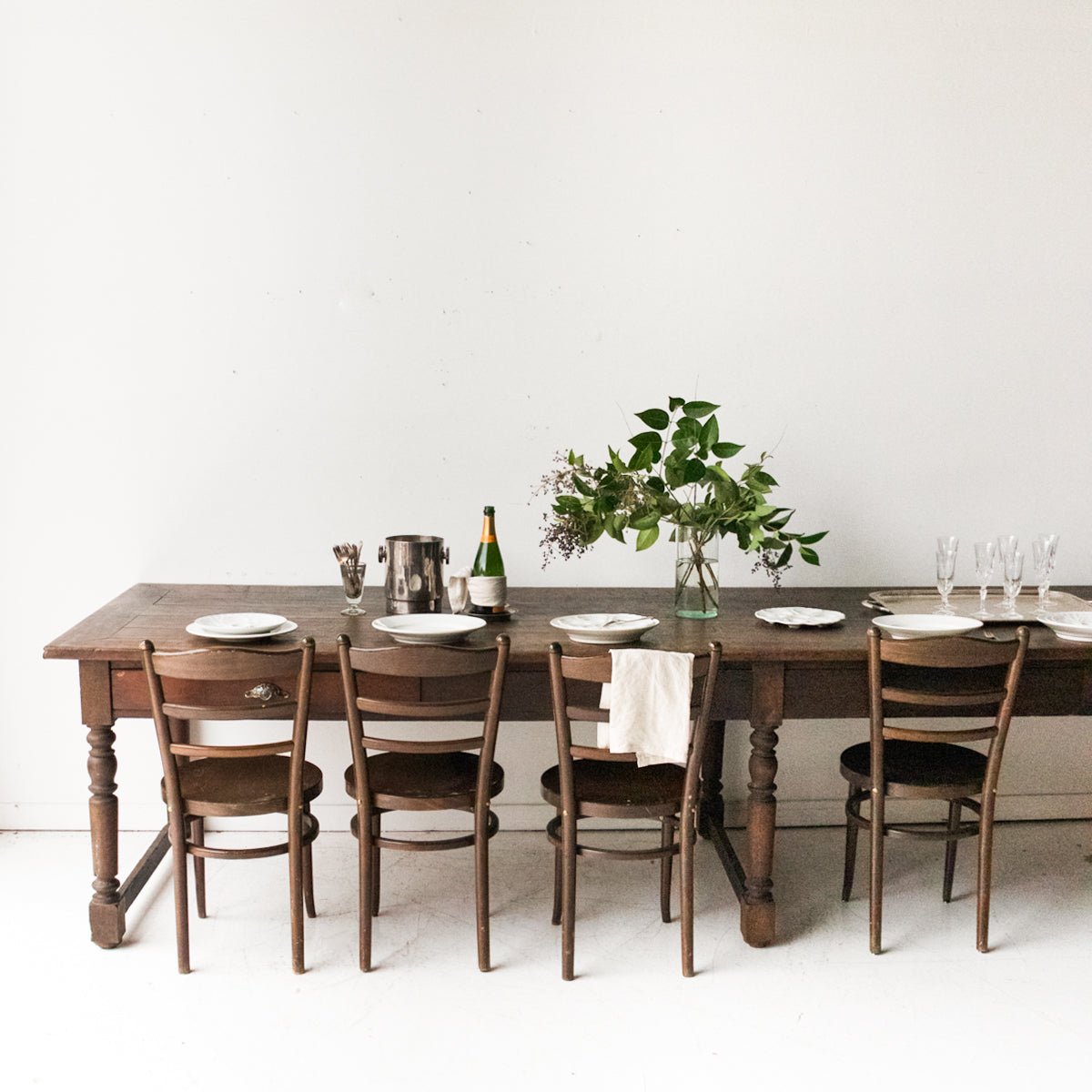 Antique Monastery Table - elsie green - furniture