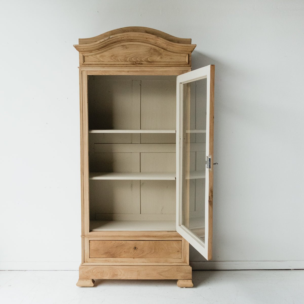 Antique Oak Cabinet - elsie green - furniture