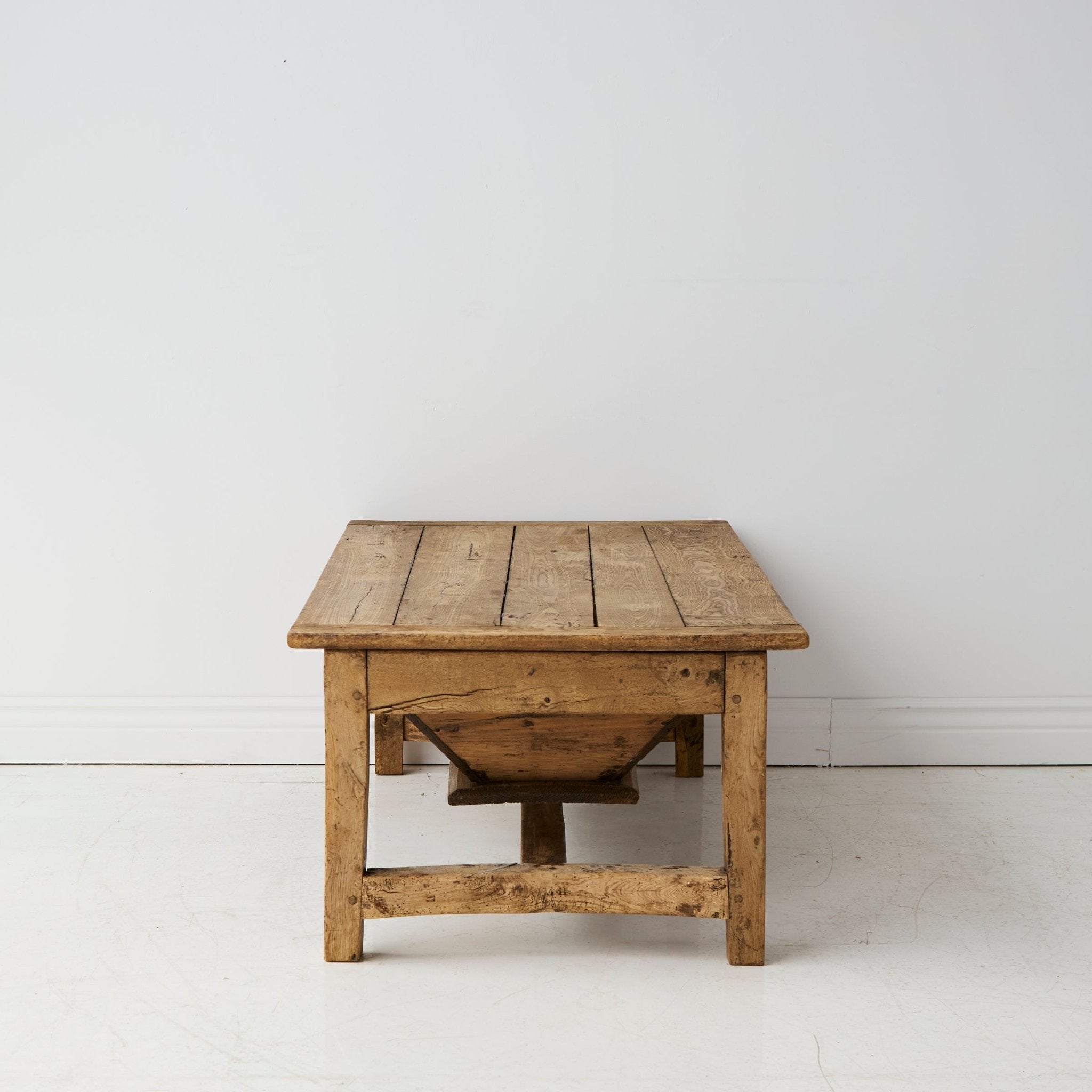 Antique Oak Coffee Table - elsie green - furniture