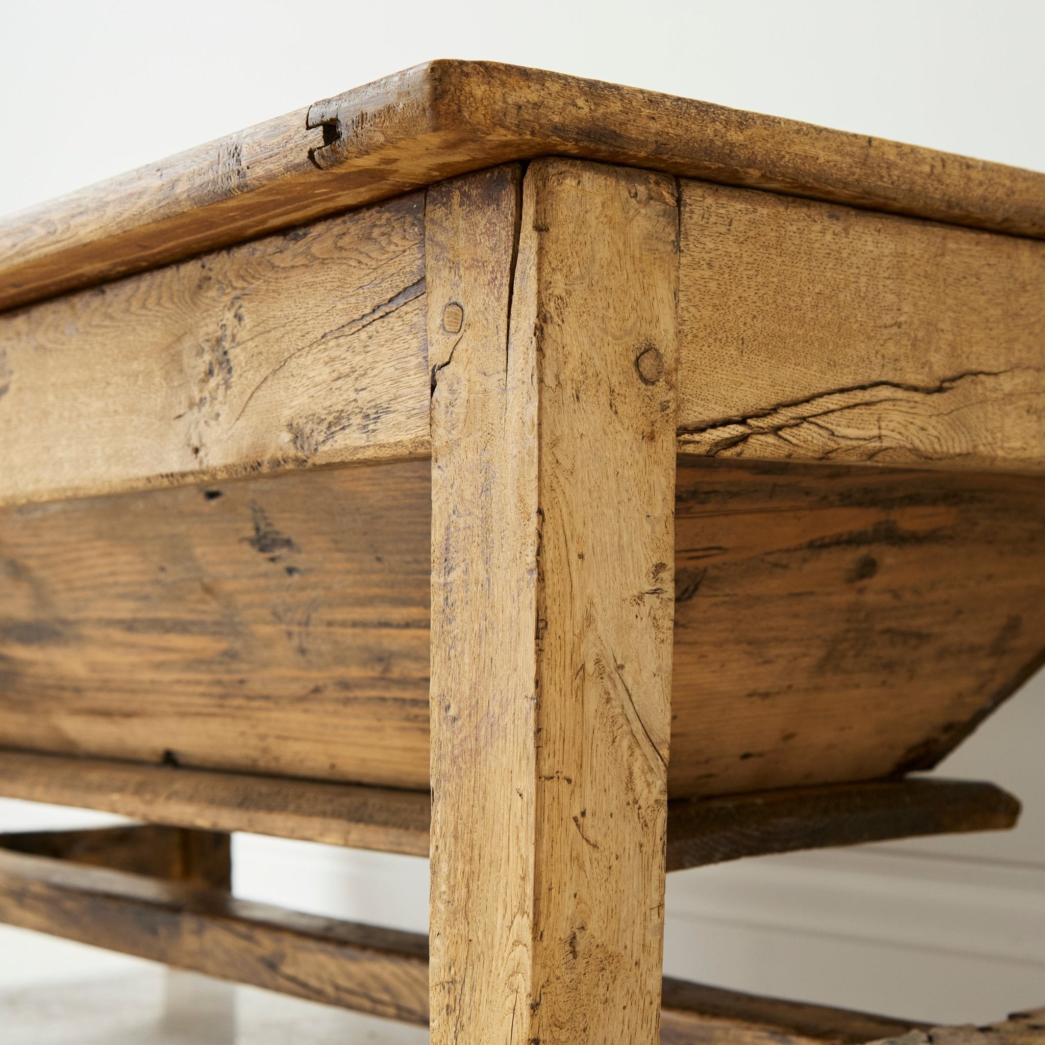 Antique Oak Coffee Table - elsie green - furniture
