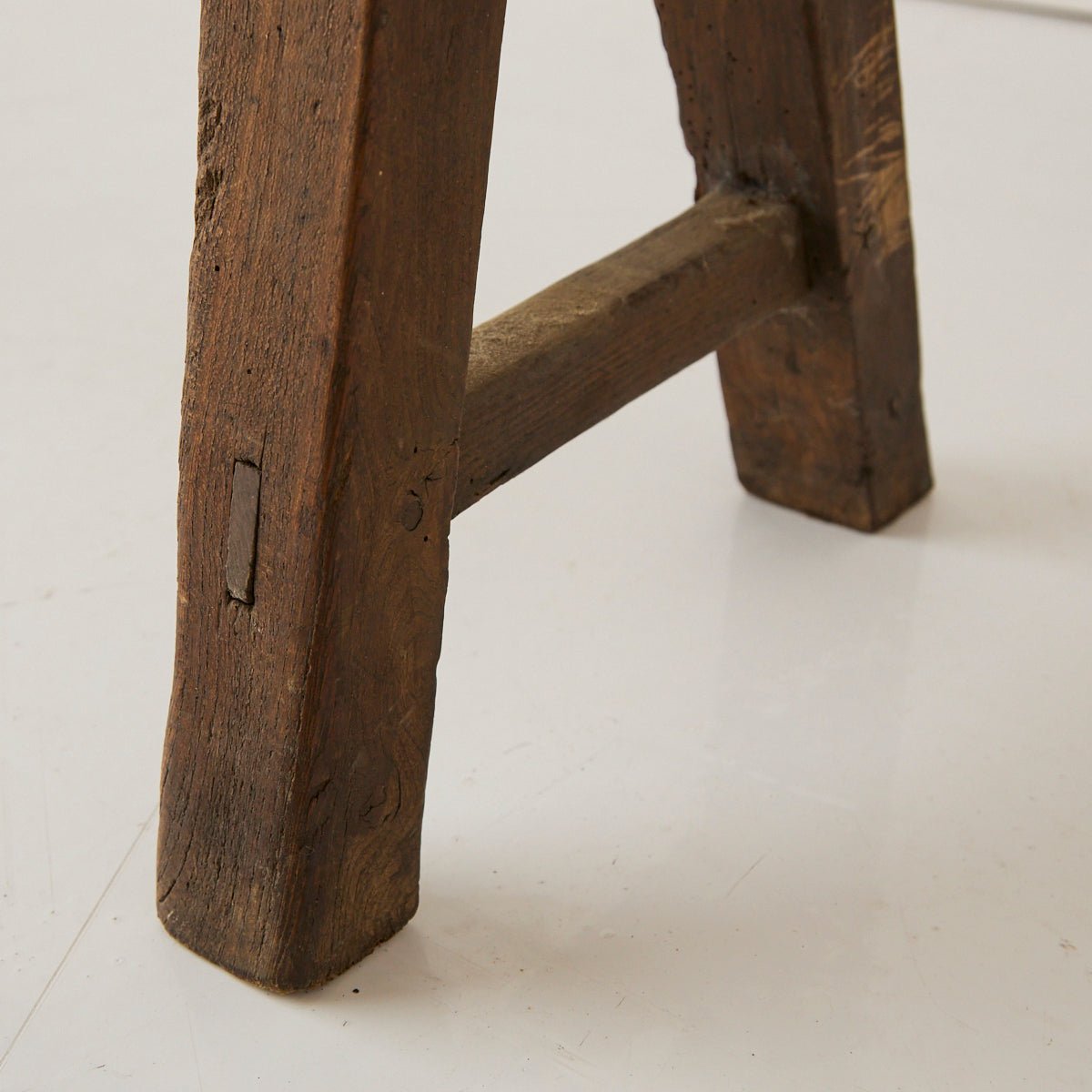 Antique Oak Farm Bench - elsie green - furniture