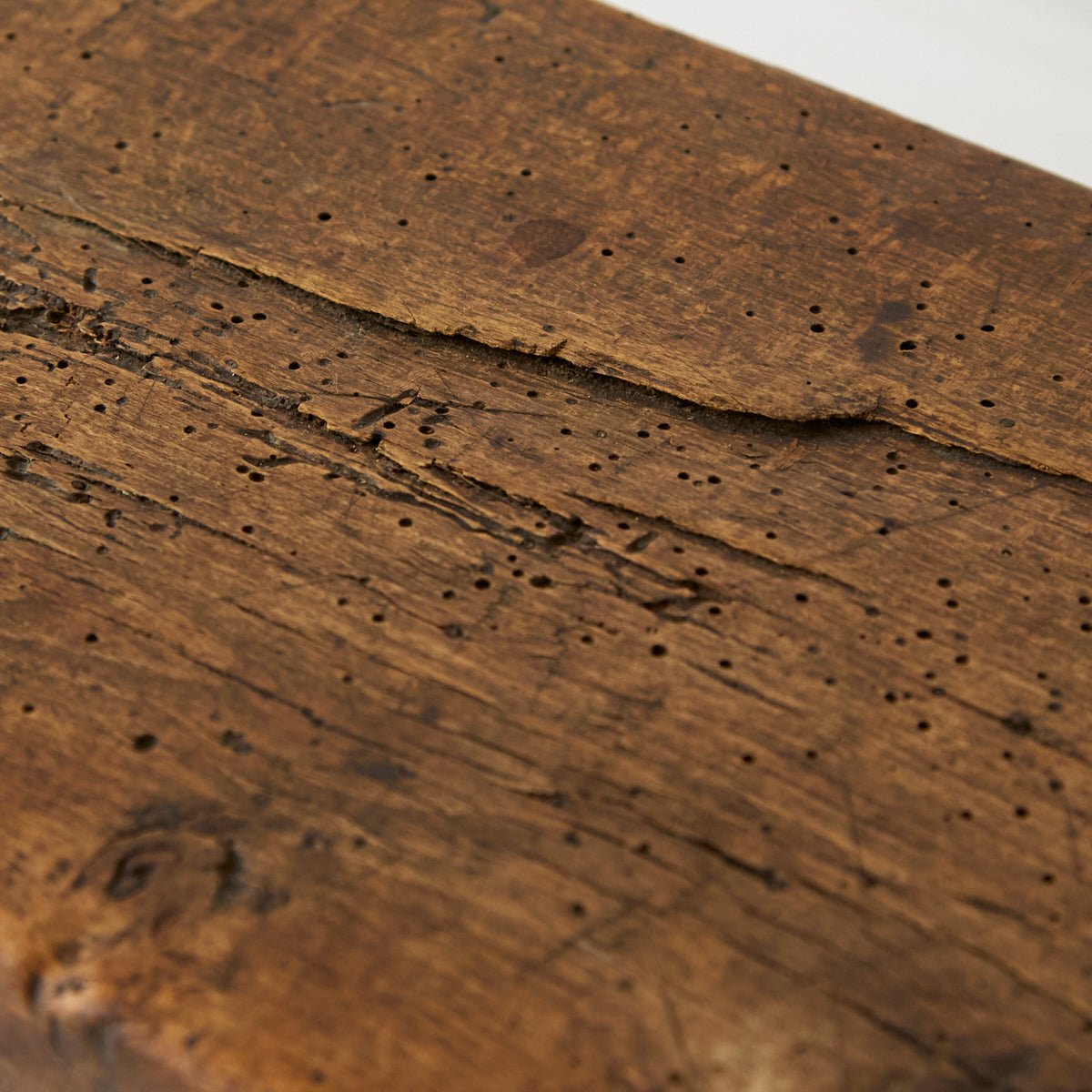Antique Oak Farm Bench - elsie green - furniture