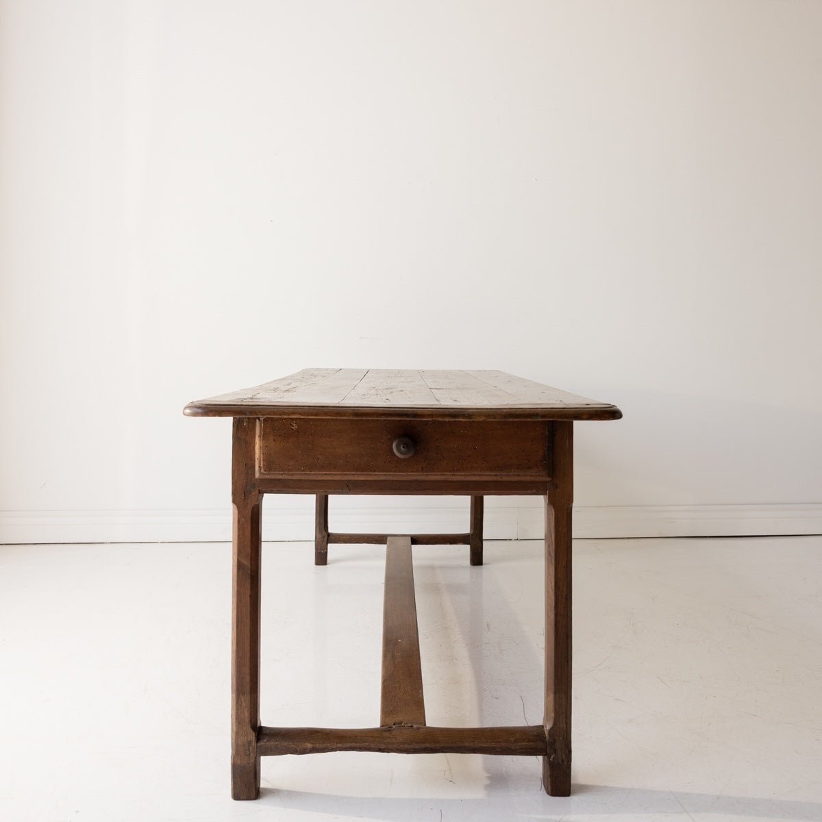 Antique Oak Farm Table - elsie green - furniture