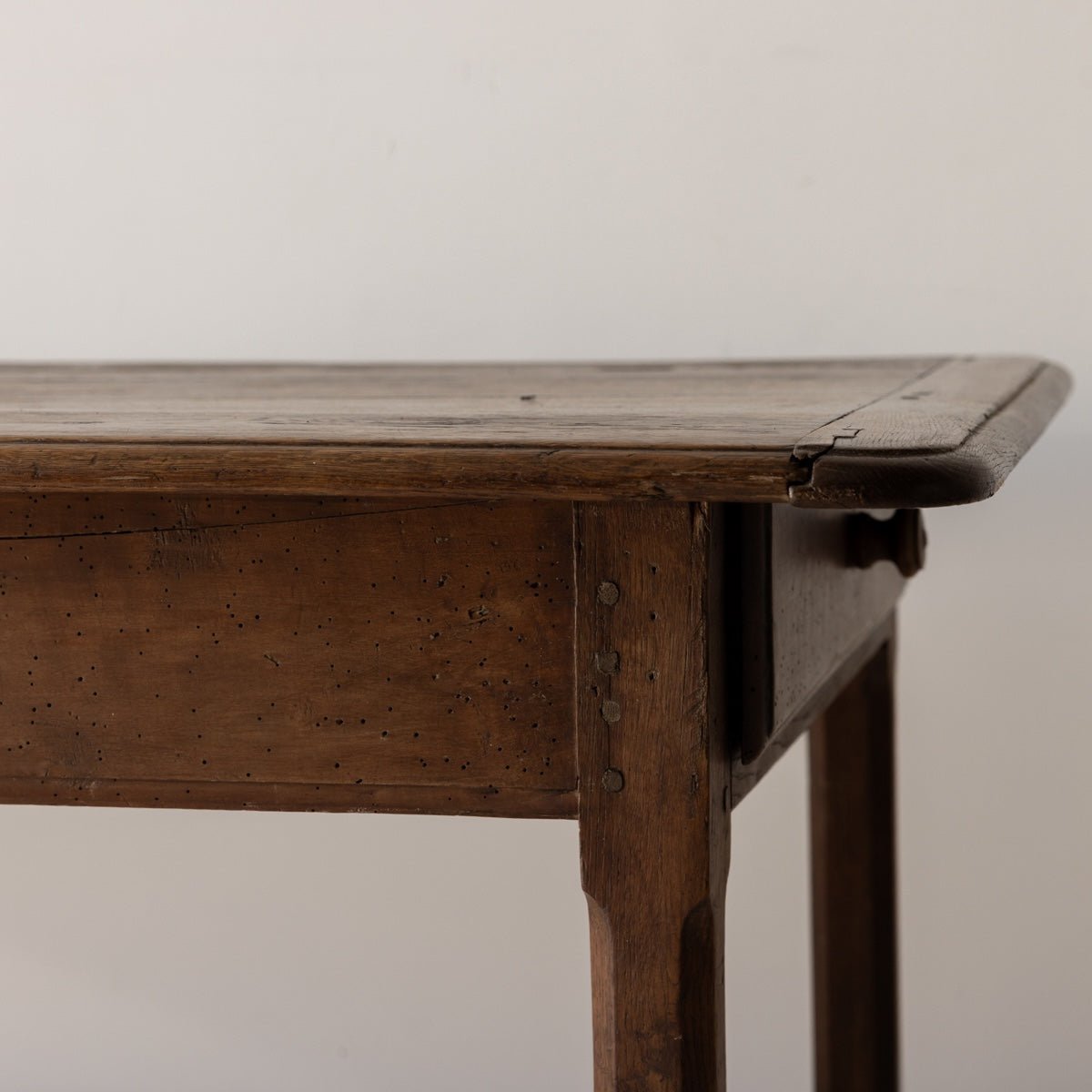 Antique Oak Farm Table - elsie green - furniture