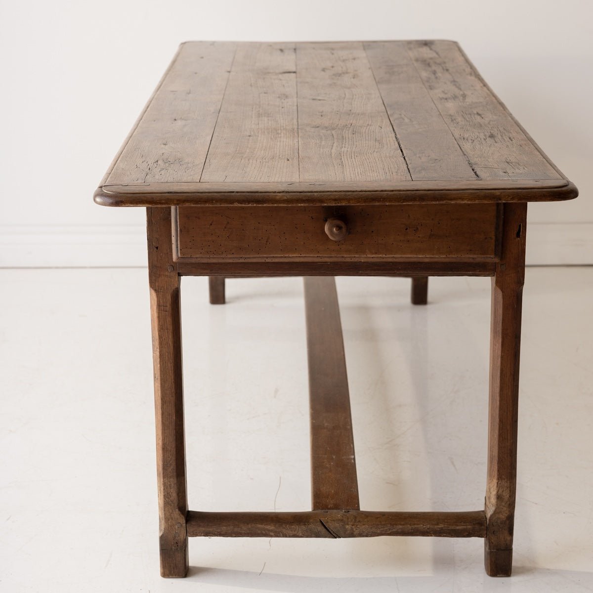Antique Oak Farm Table - elsie green - furniture