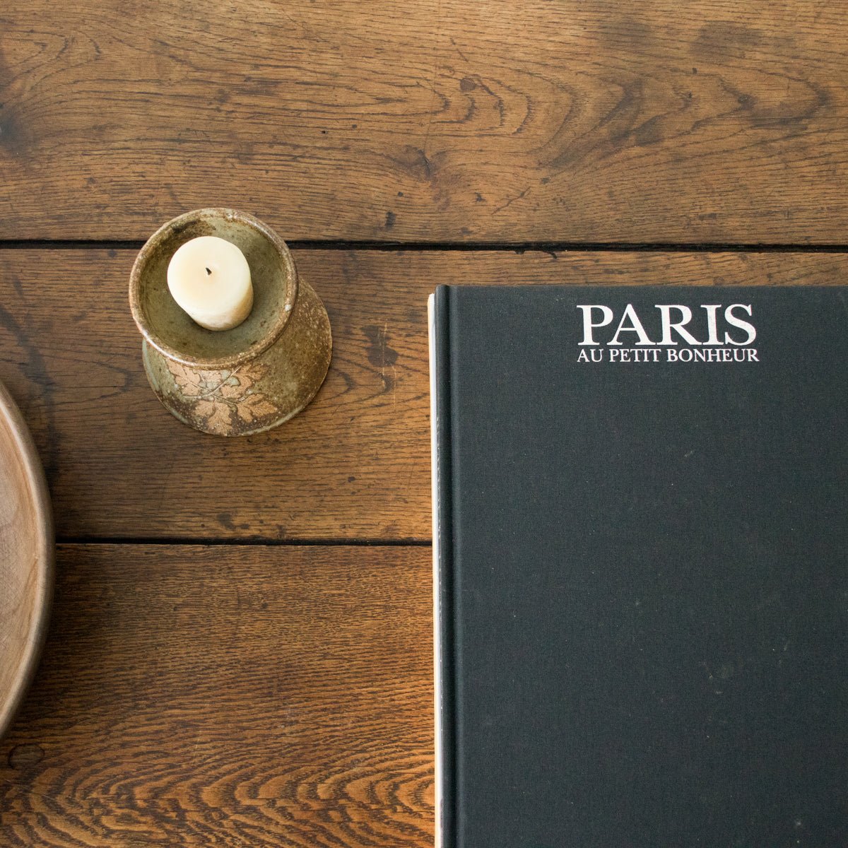 Antique Oak Farmhouse Coffee Table - elsie green - furniture