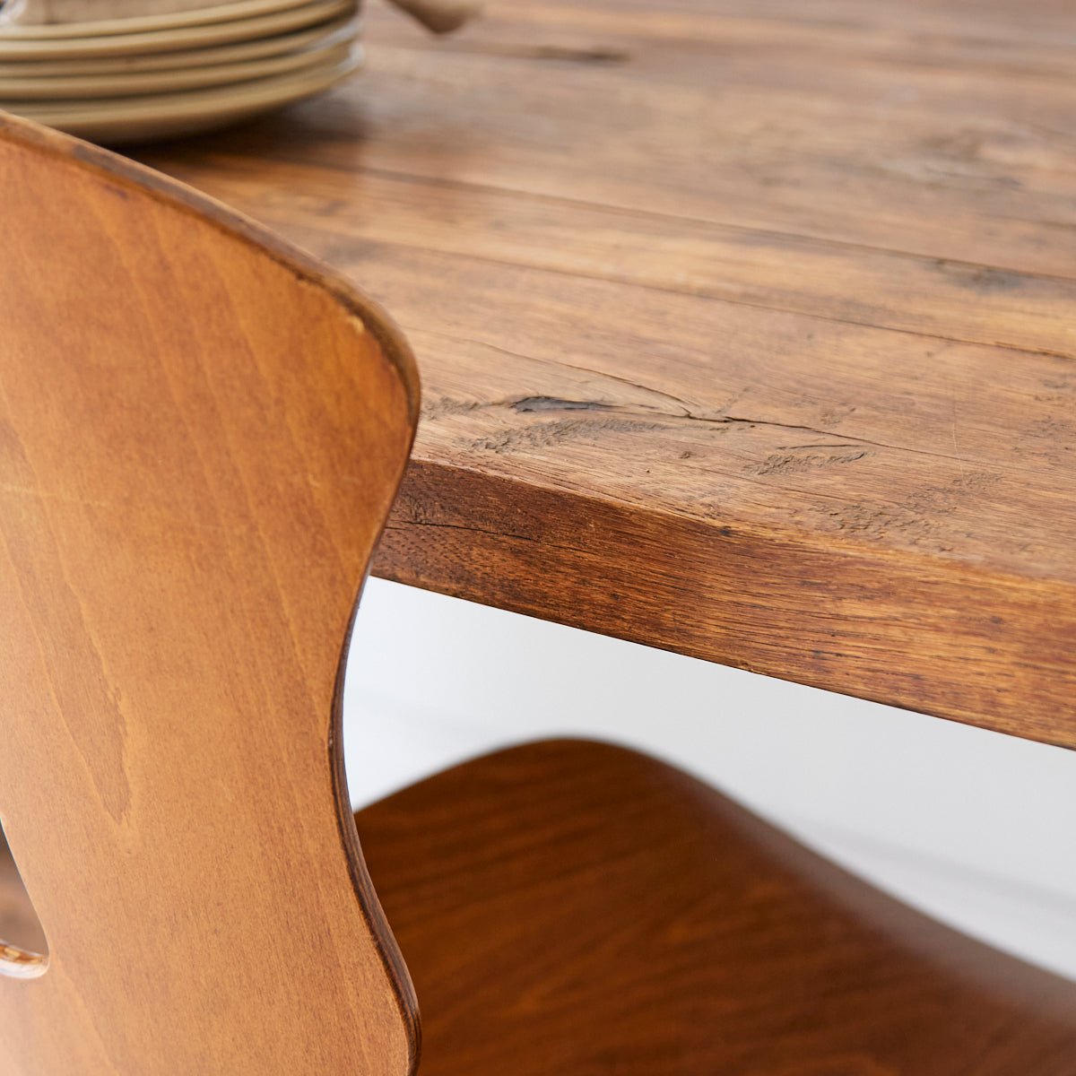 Antique Oak Monastery Table - elsie green - furniture