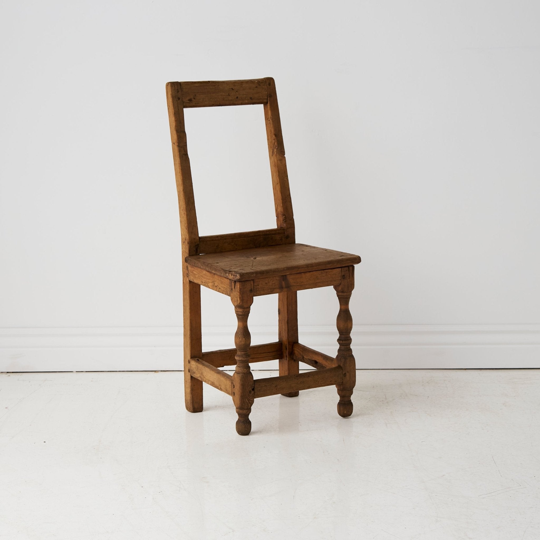 Antique Oak Nun's Chair - elsie green - furniture
