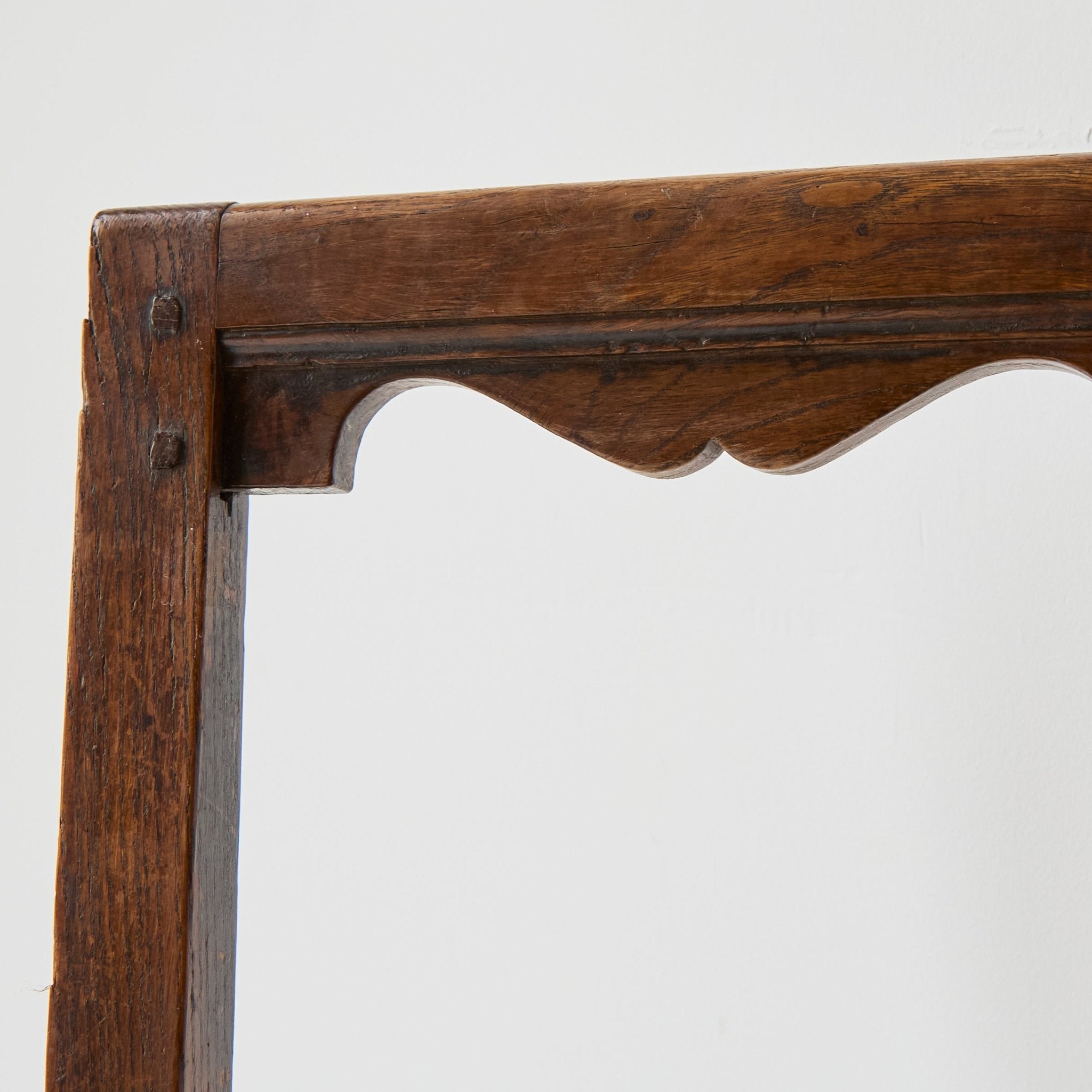 Antique Oak Nun's Chair - elsie green - furniture