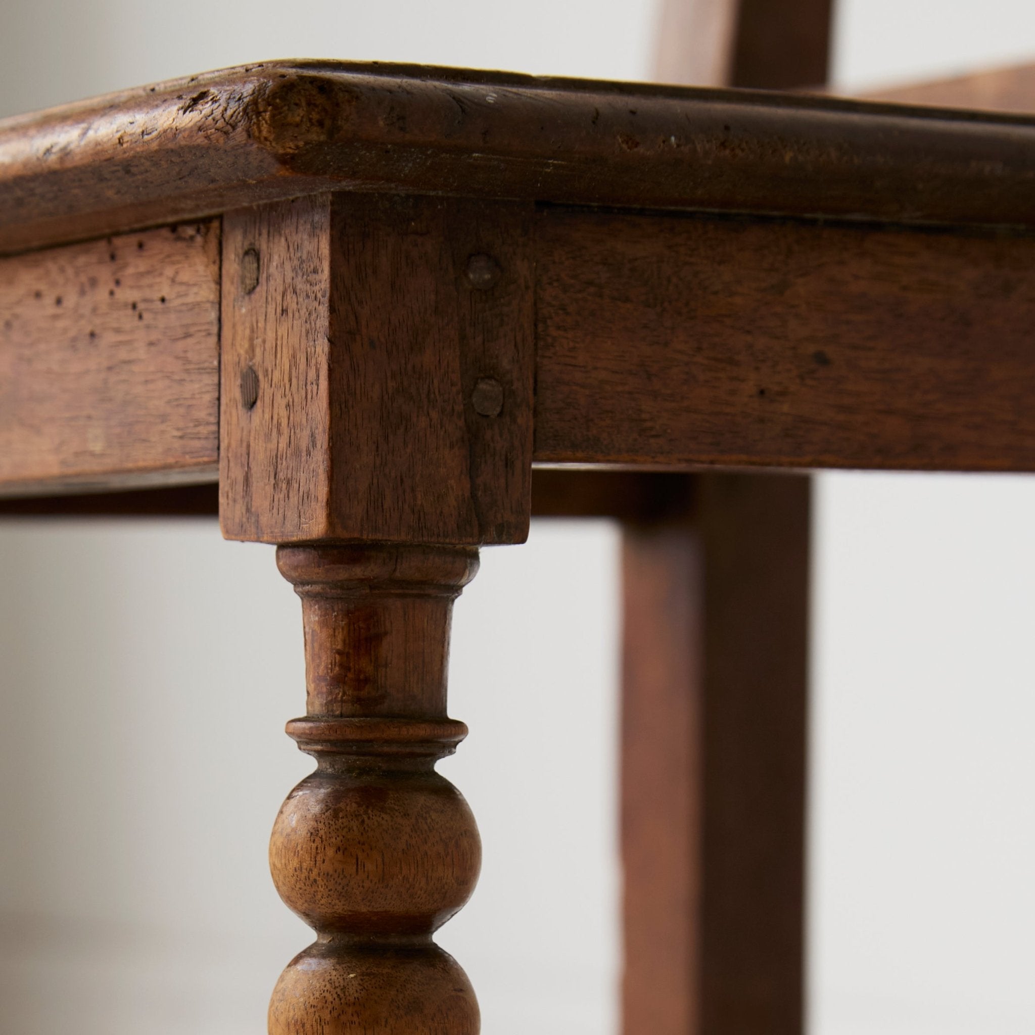 Antique Oak Nun's Chair - elsie green - furniture