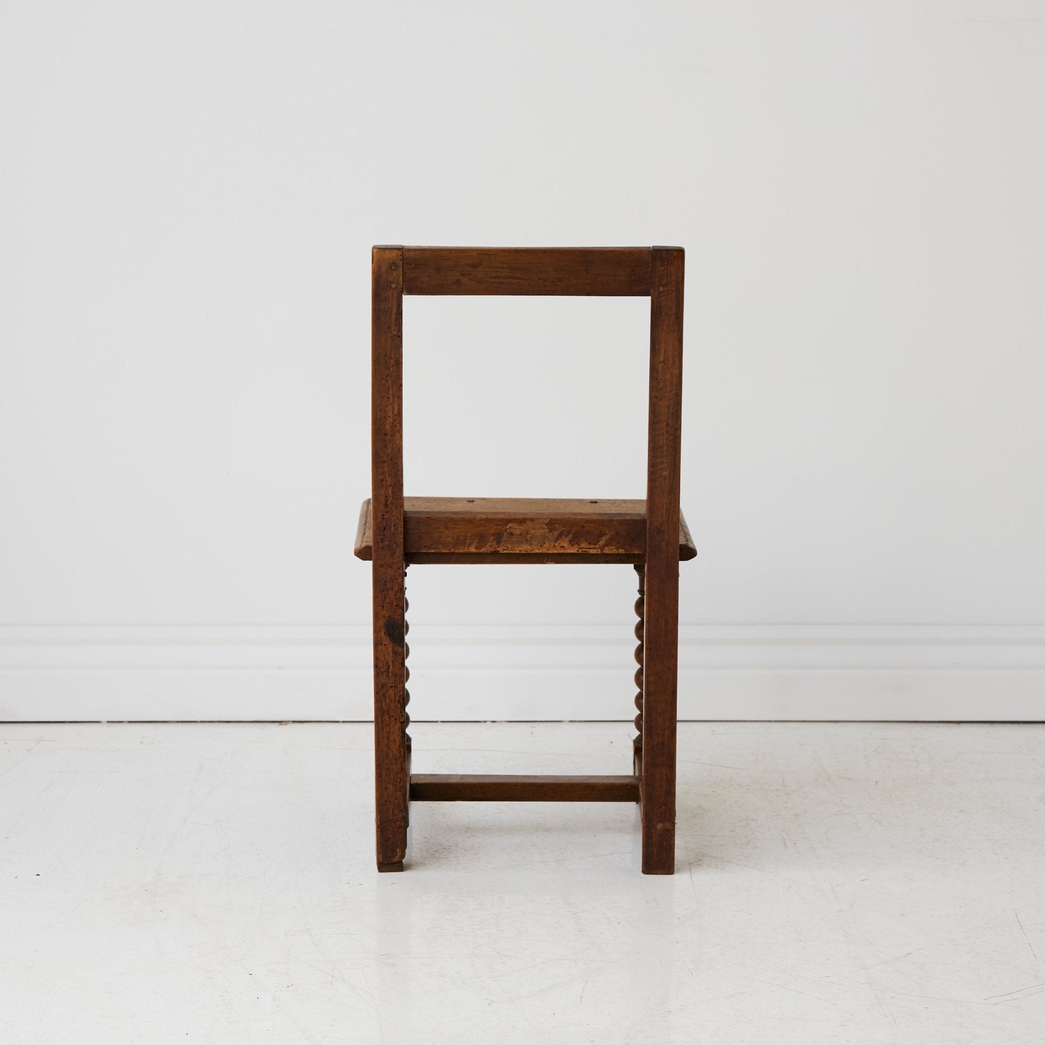 Antique Oak Nun's Chair - elsie green - furniture