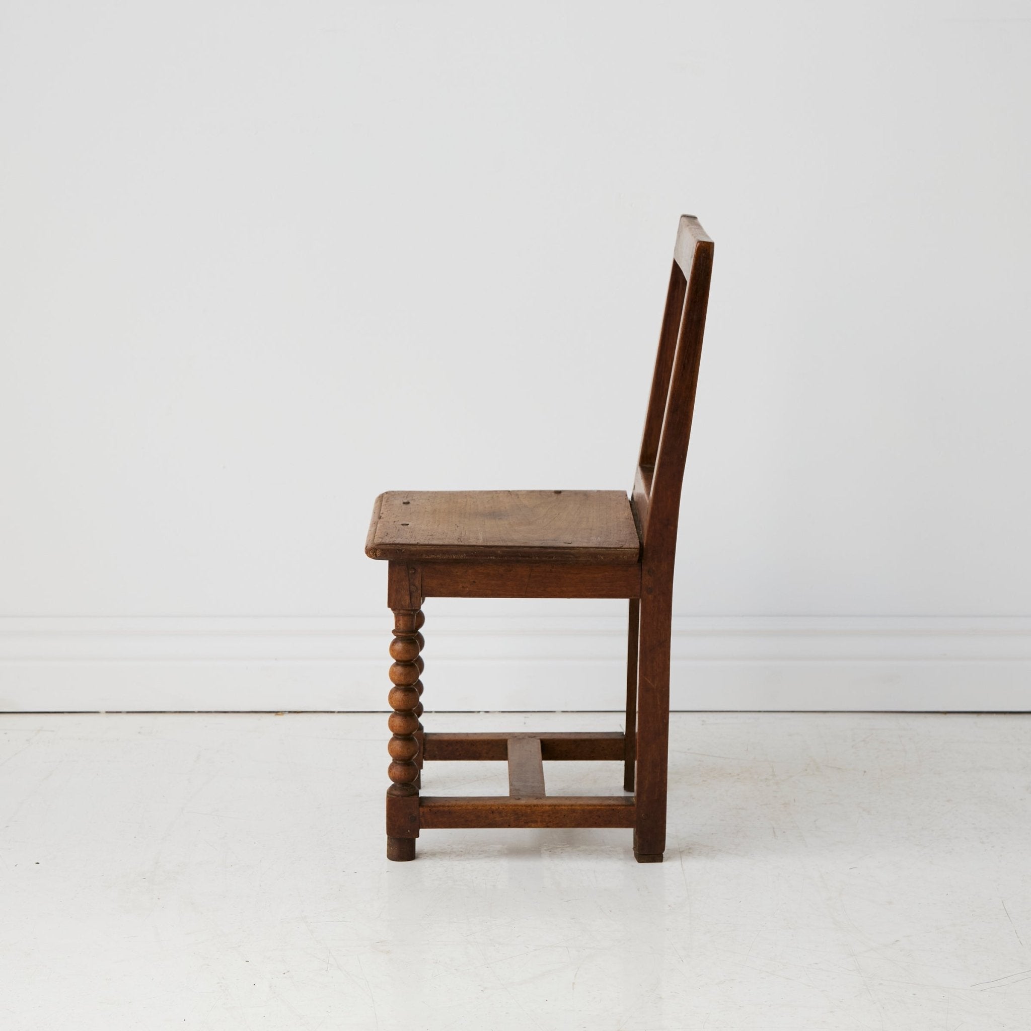 Antique Oak Nun's Chair - elsie green - furniture