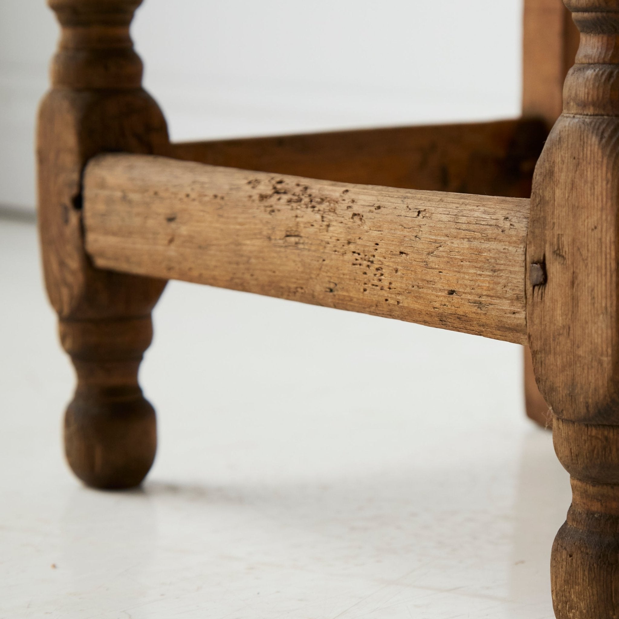 Antique Oak Nun's Chair - elsie green - furniture