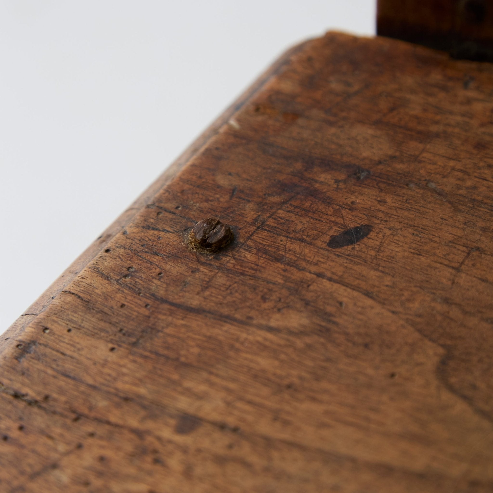 Antique Oak Nun's Chair - elsie green - furniture