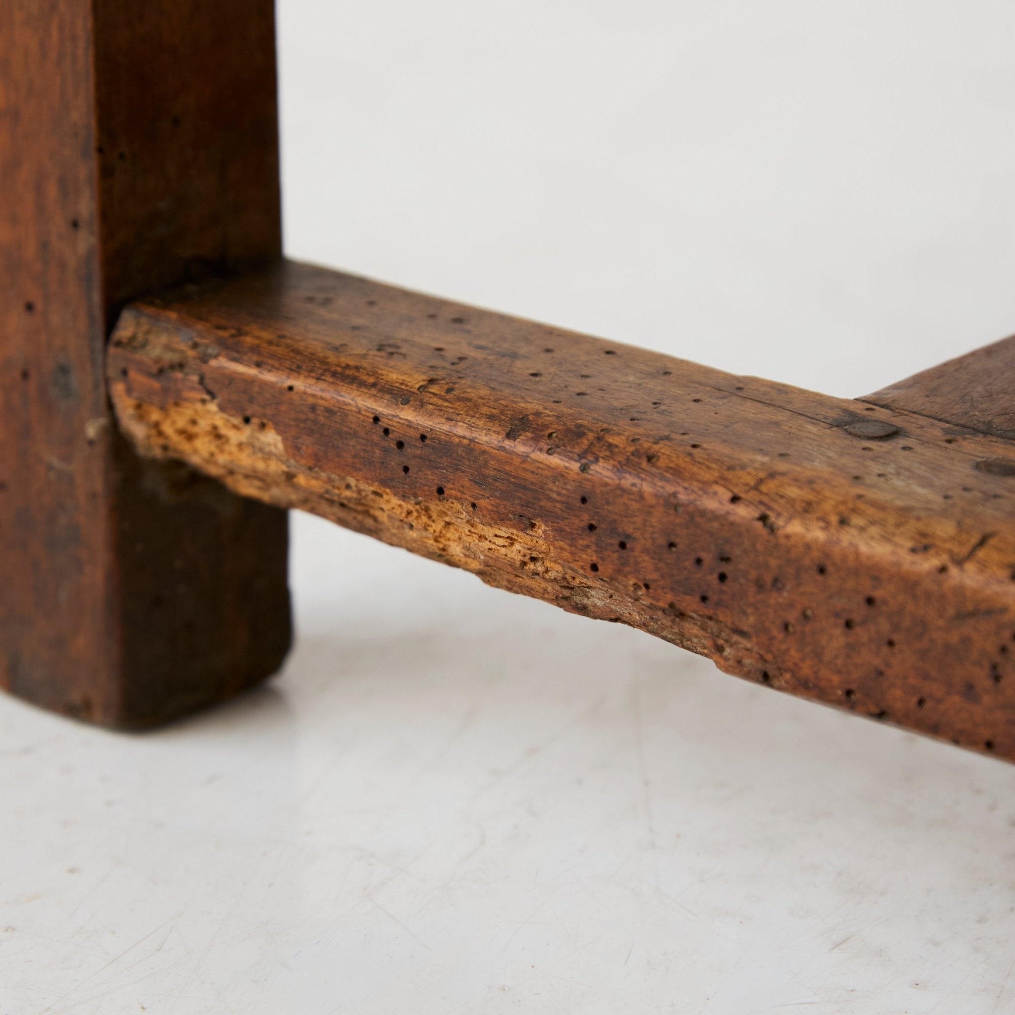 Antique Oak Nun's Chair - elsie green - furniture