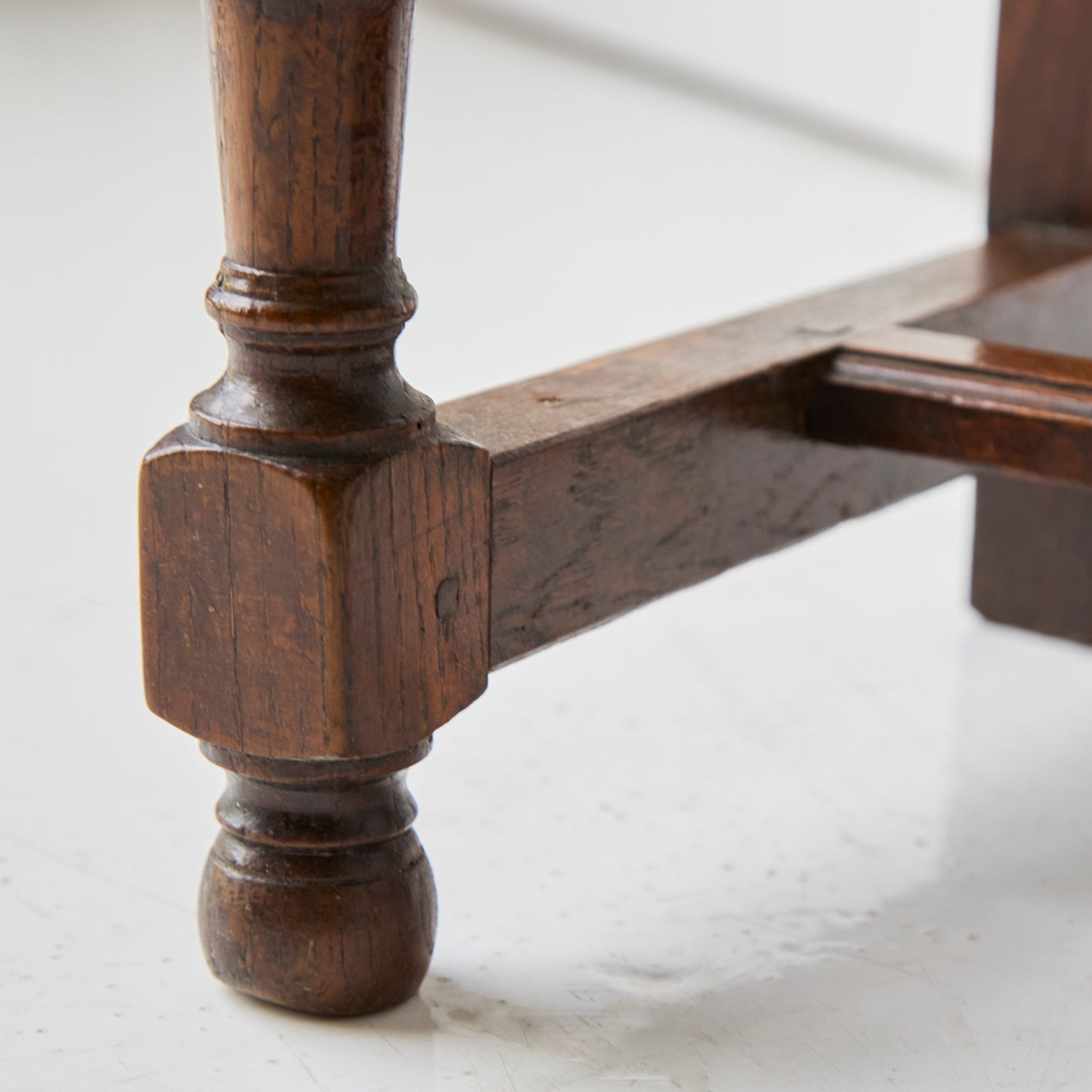 Antique Oak Nun's Chair - elsie green - furniture