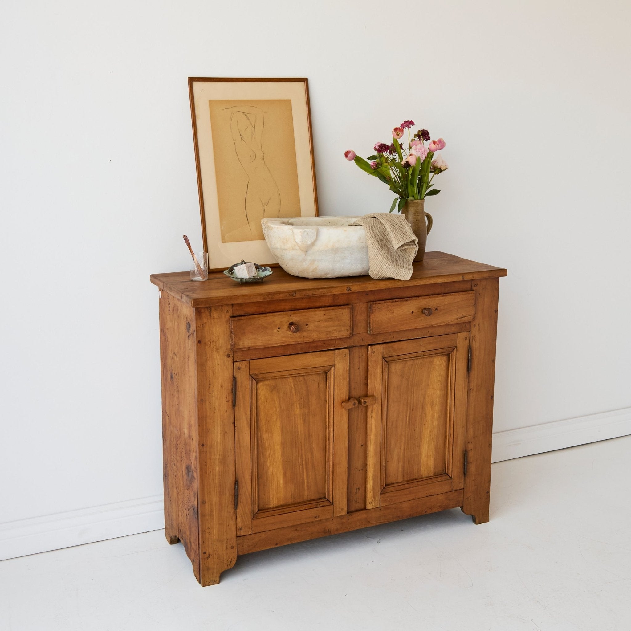 Antique Parisian Dresser - elsie green - furniture