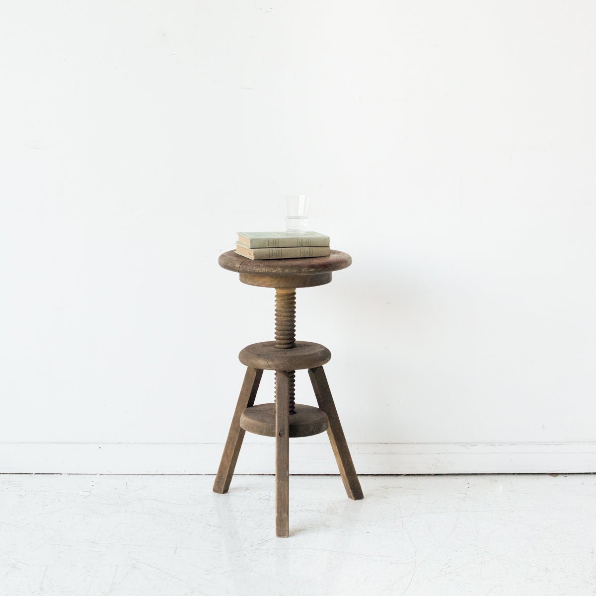 Antique Piano Stool - elsie green - furniture