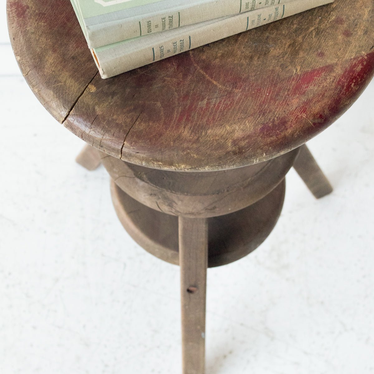 Antique Piano Stool - elsie green - furniture