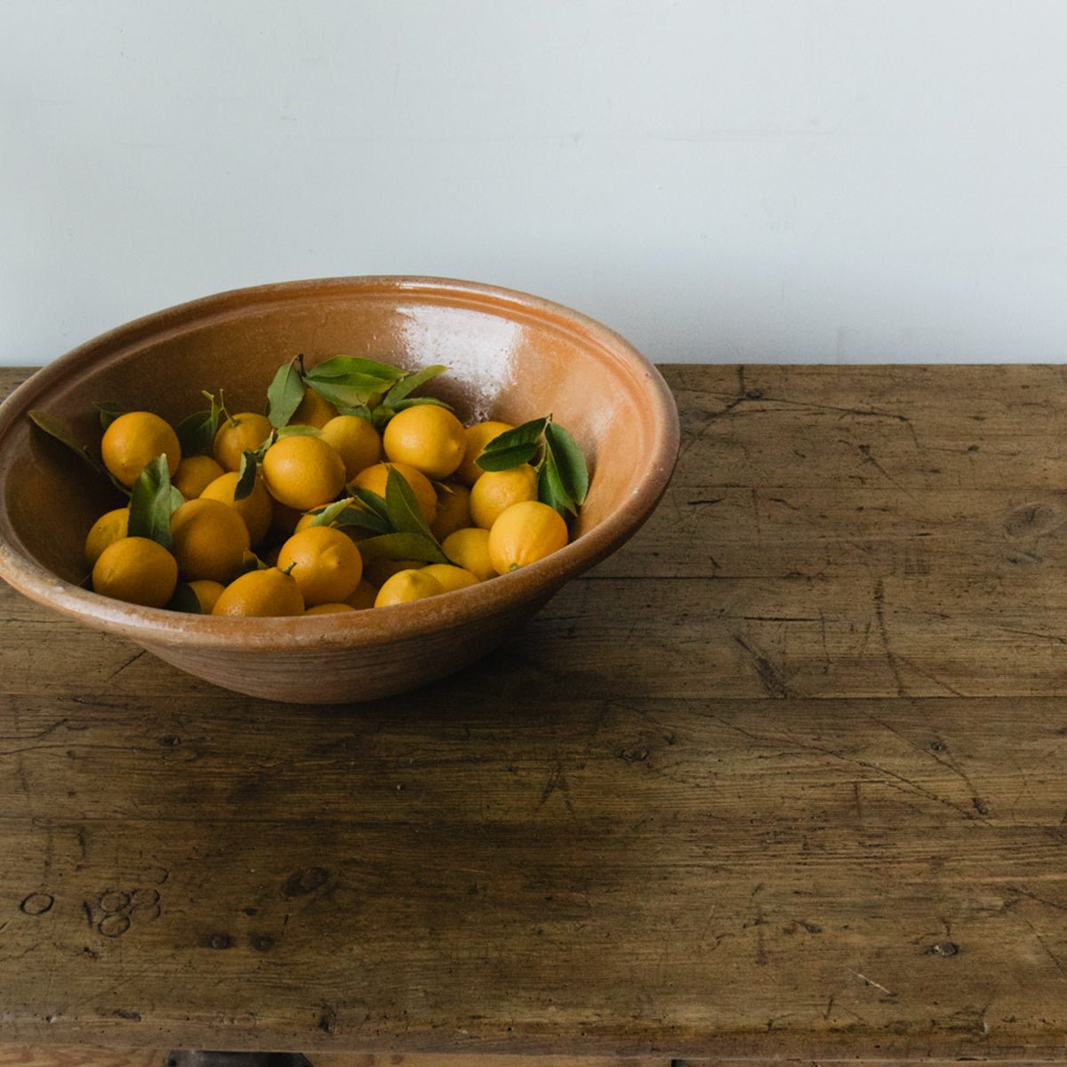 Antique Pine Farm Table - elsie green - furniture