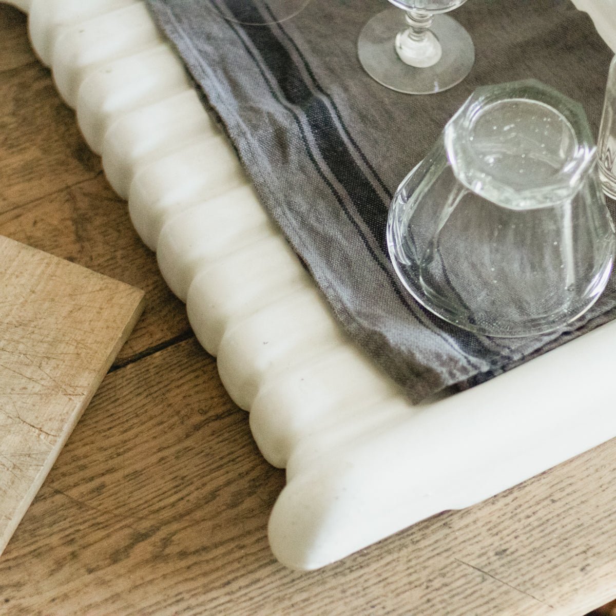 Antique Porcelain Drain Board - elsie green - the french kitchen