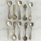 Antique Salt Spoon Set Of 7 - elsie green - The French Kitchen