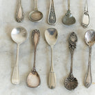 Antique Salt Spoon Set Of 7 - elsie green - The French Kitchen