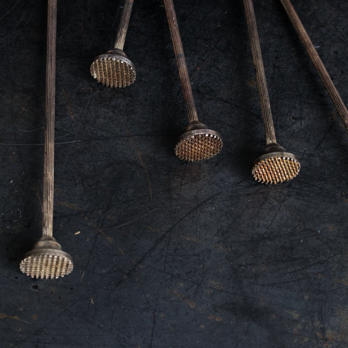 Antique Silver Bar Spoon - elsie green - the french kitchen