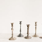 Antique Silver Candlestick - elsie green - Decor