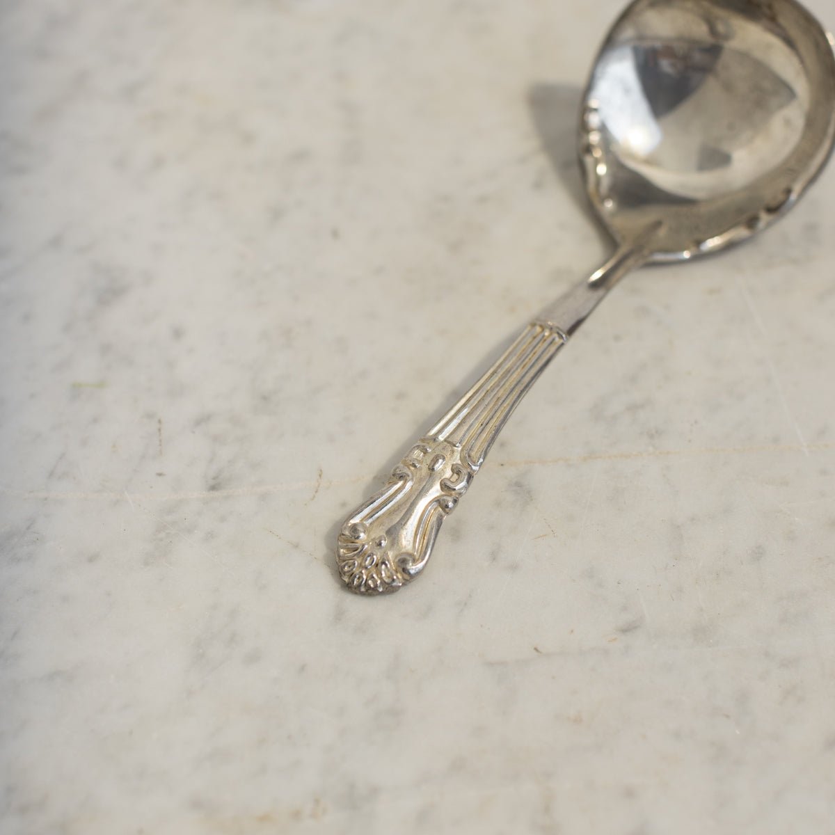 Antique Silver Ladle | The Patrick Orbe Collection - elsie green - the french kitchen