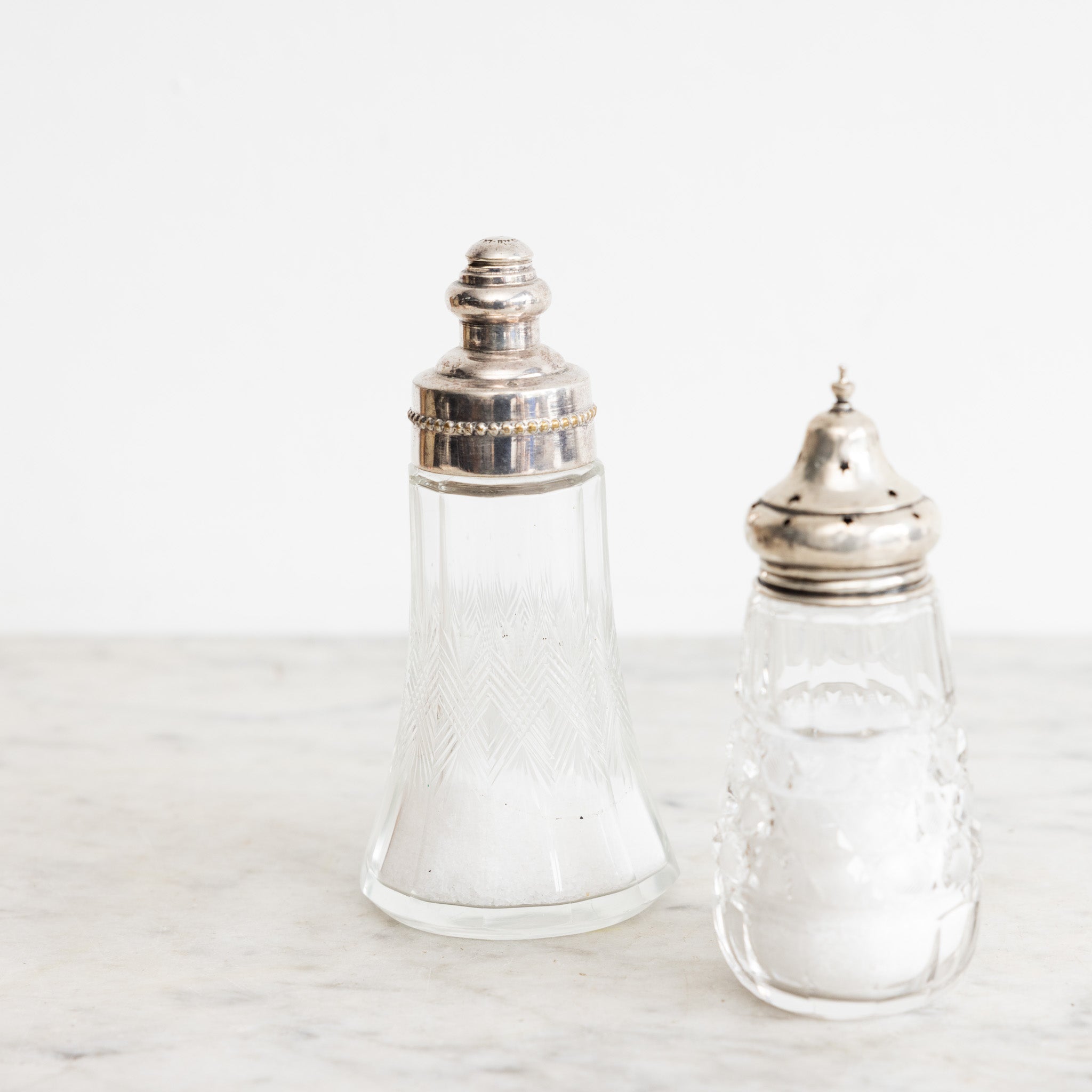 Antique Silver Sugar Shaker - elsie green - the french kitchen