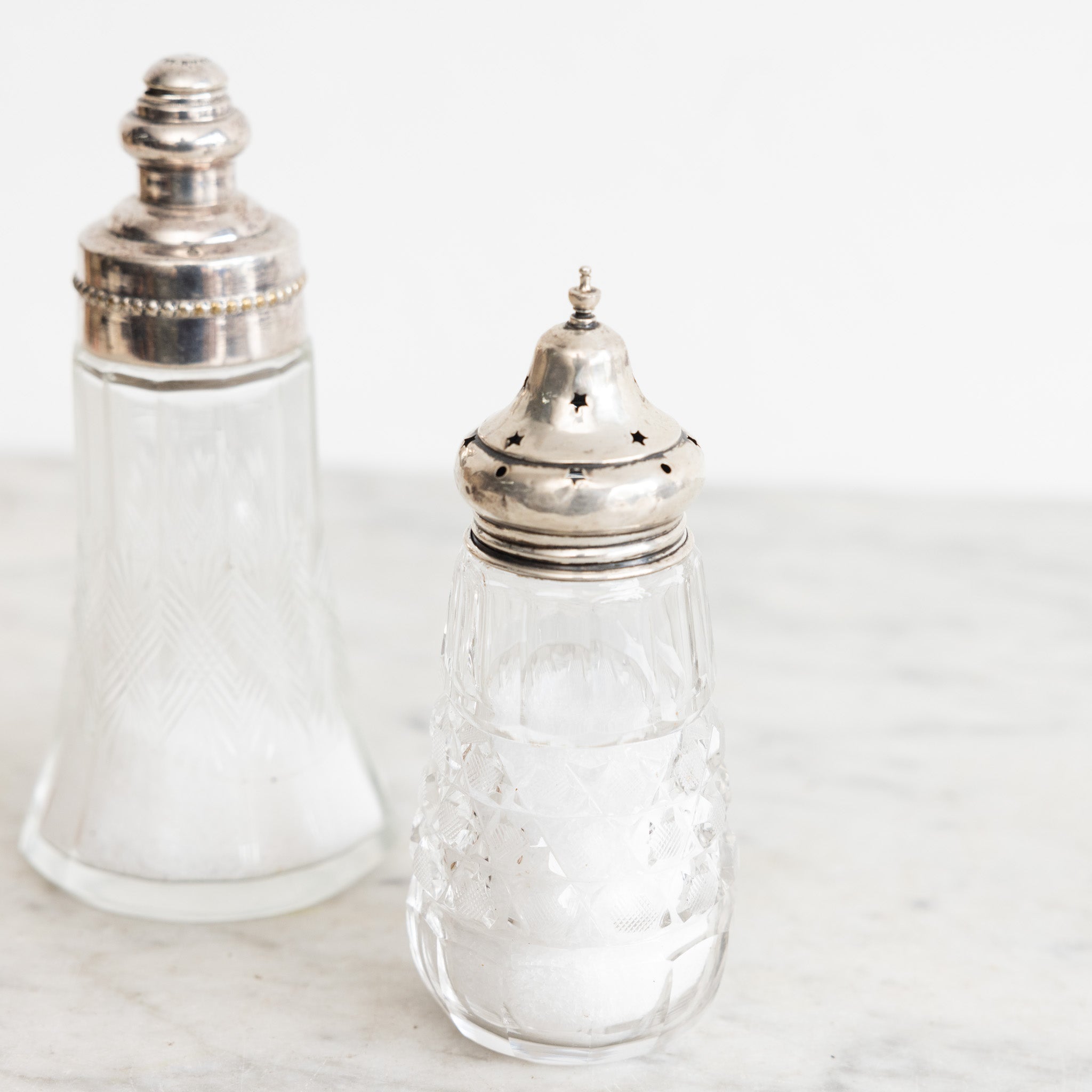 Antique Silver Sugar Shaker - elsie green - the french kitchen