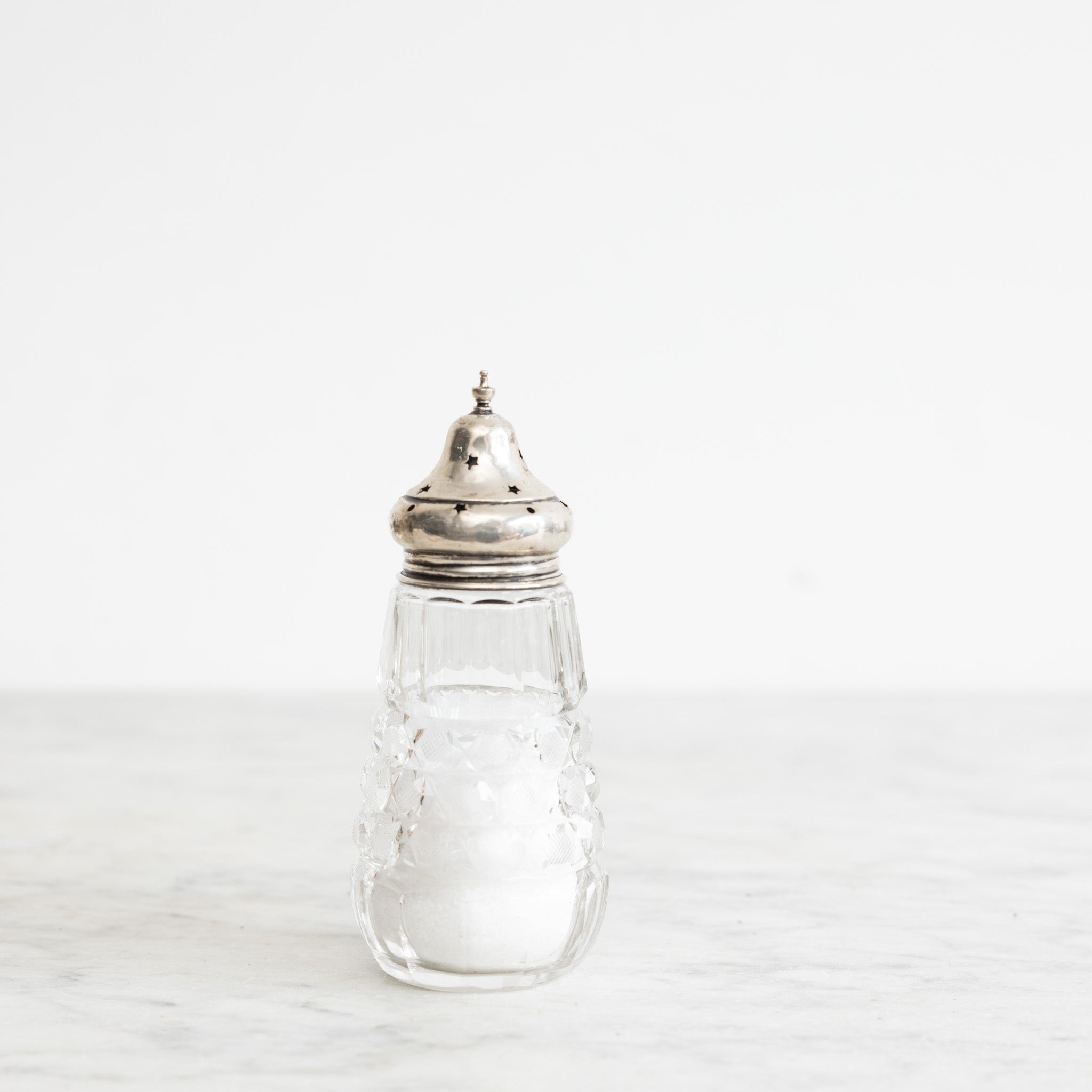 Antique Silver Sugar Shaker - elsie green - the french kitchen