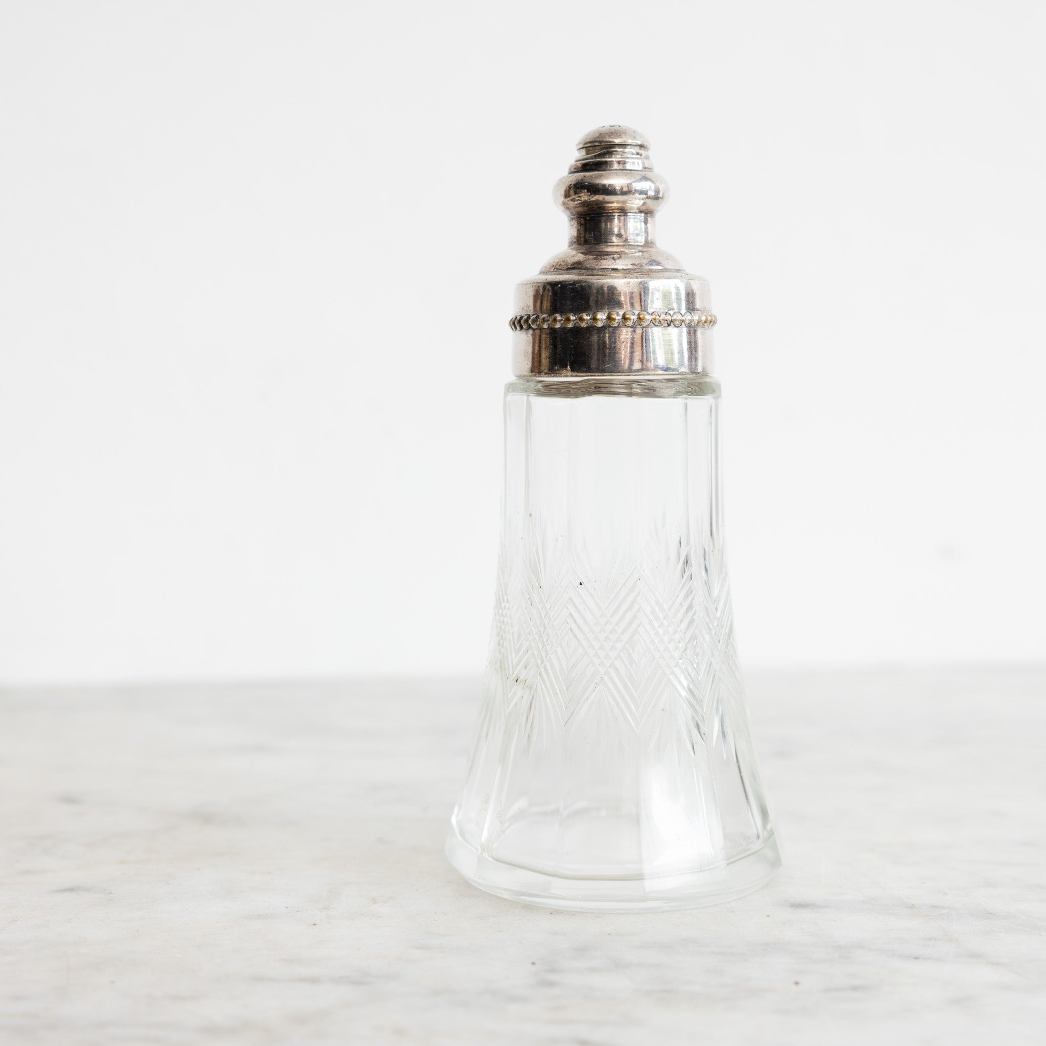 Antique Silver Sugar Shaker - elsie green - the french kitchen