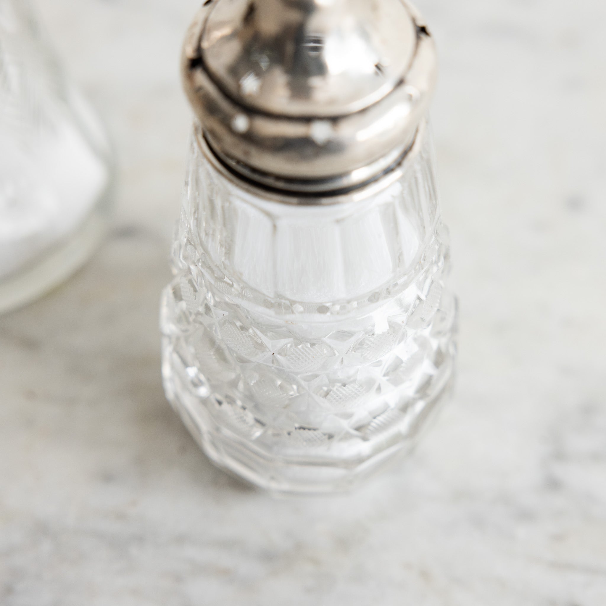 Antique Silver Sugar Shaker - elsie green - the french kitchen