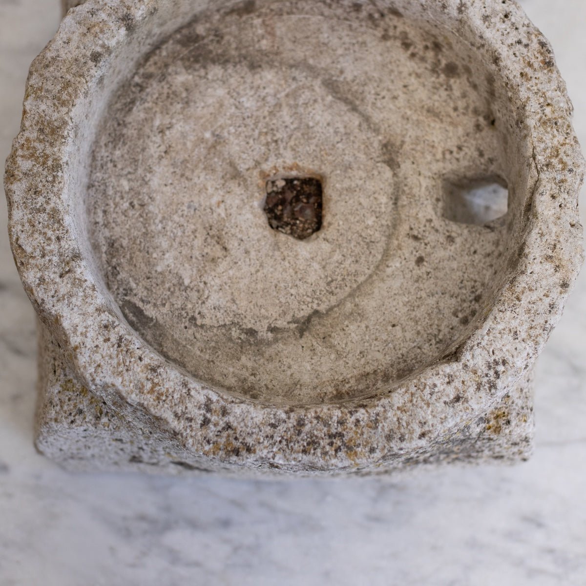 Antique Stone Mortar - elsie green - decor