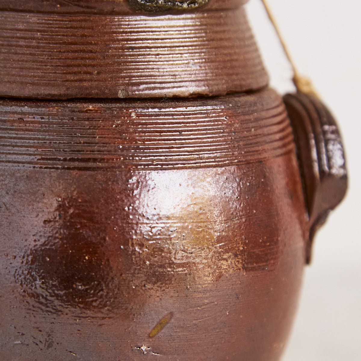 Antique Stoneware Crock with Lid - elsie green - the french kitchen